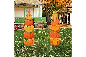 Large Pumpkin Yard Signs: Festive Fall Decorations for the Outdoors