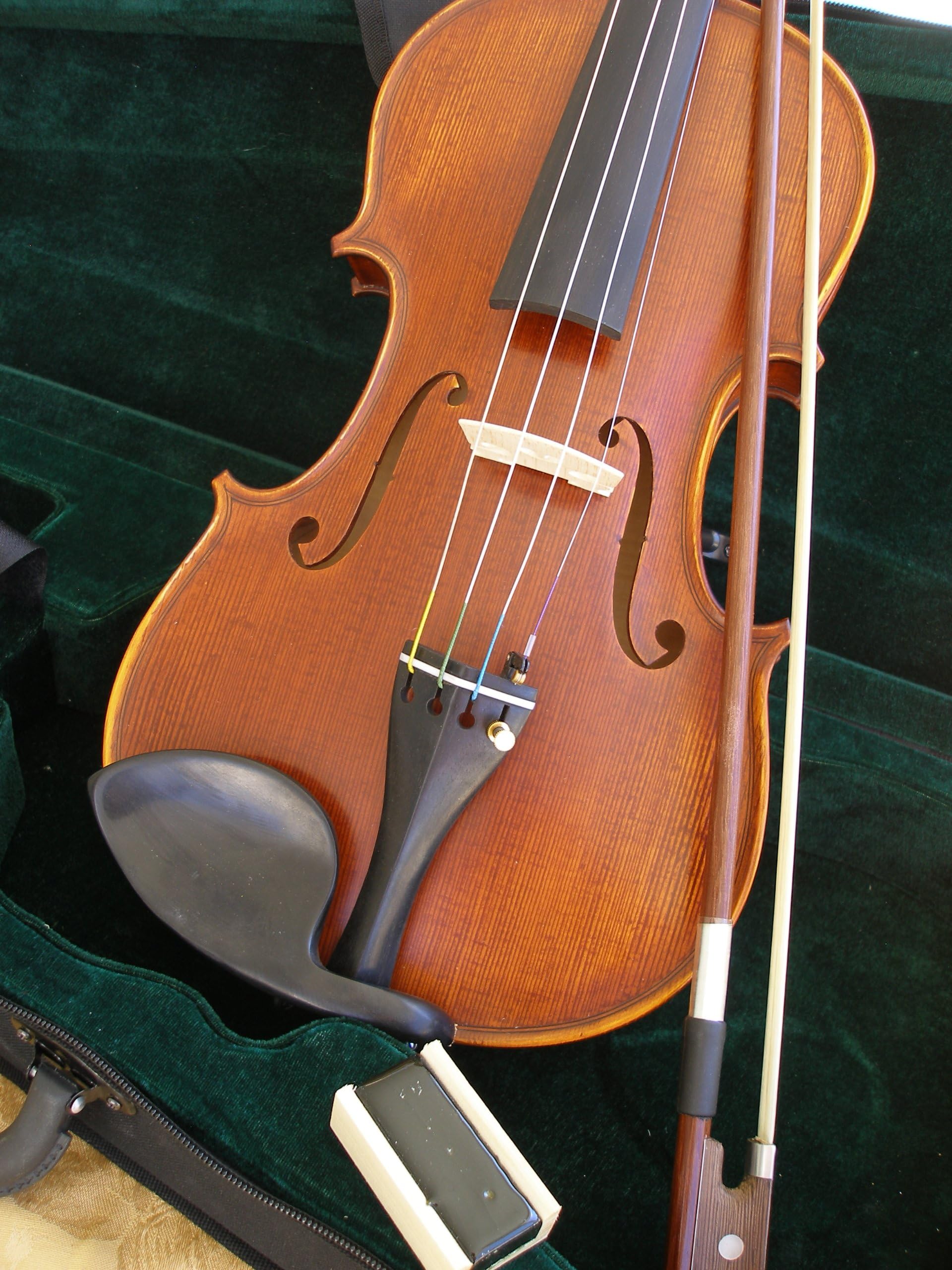 Gliga Violin Gama Ii 4/4 Full Size Case, Bow, and Rosin Included