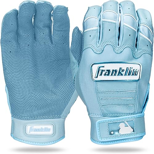 Miniatura 23 de Franklin Sports MLB - Guantes de bateo de béisbol CFX Pro para adultos y jóvenes, béisbol + sóftbol, varios tamaños + colores cerceta