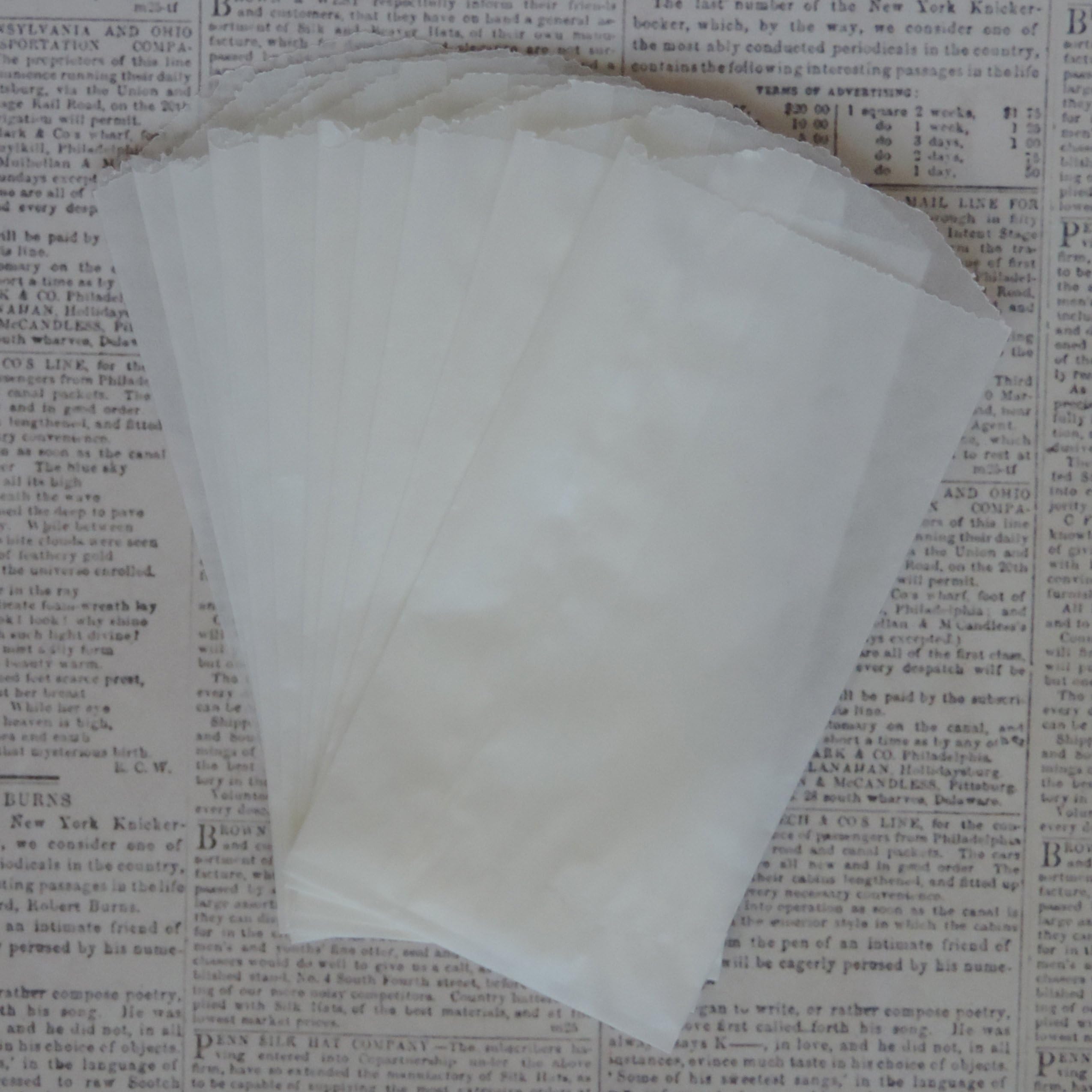 Brand New Glassine Bags 3"X5.5" 100/Pkg-Brand New