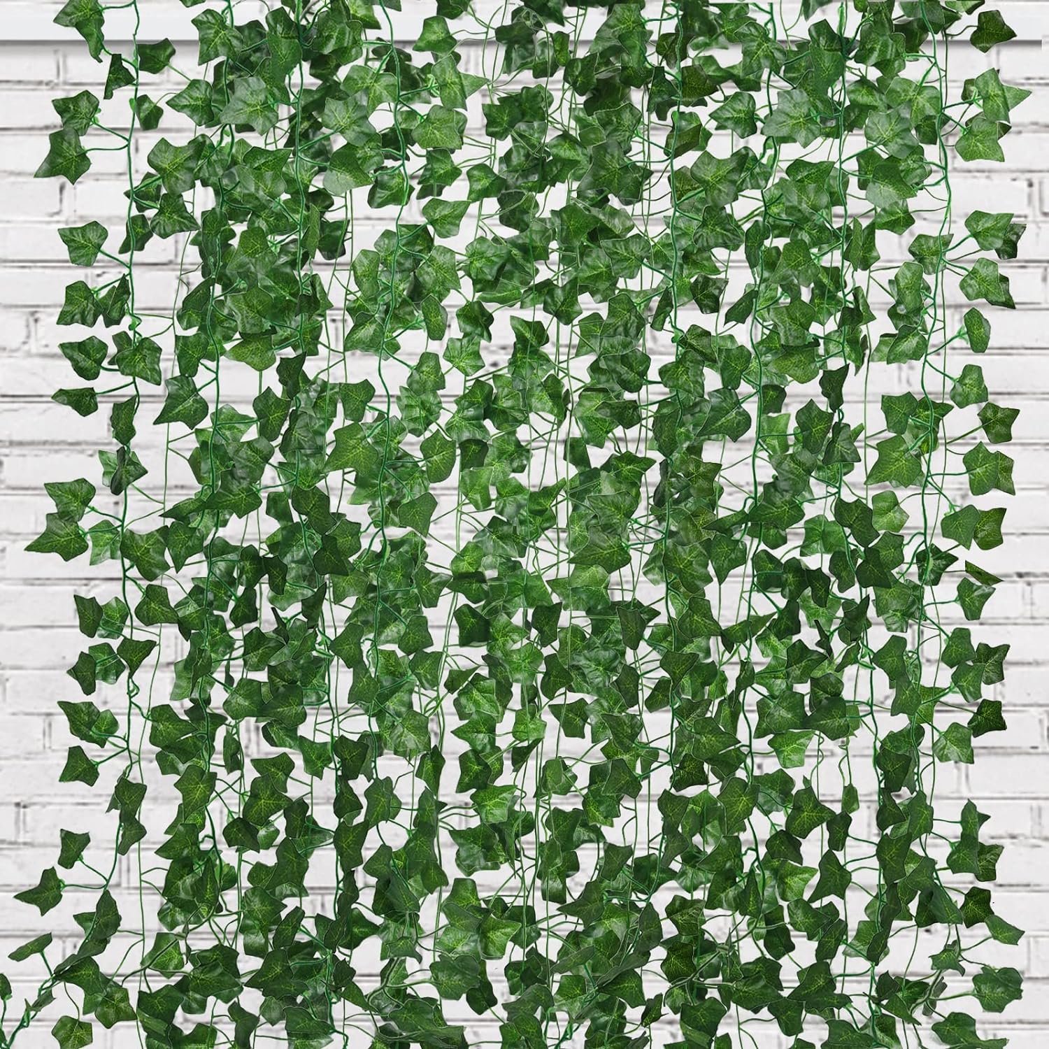 RECUTMS Fake Vines 24 Pack 173 FT Artificial Ivy Leaves