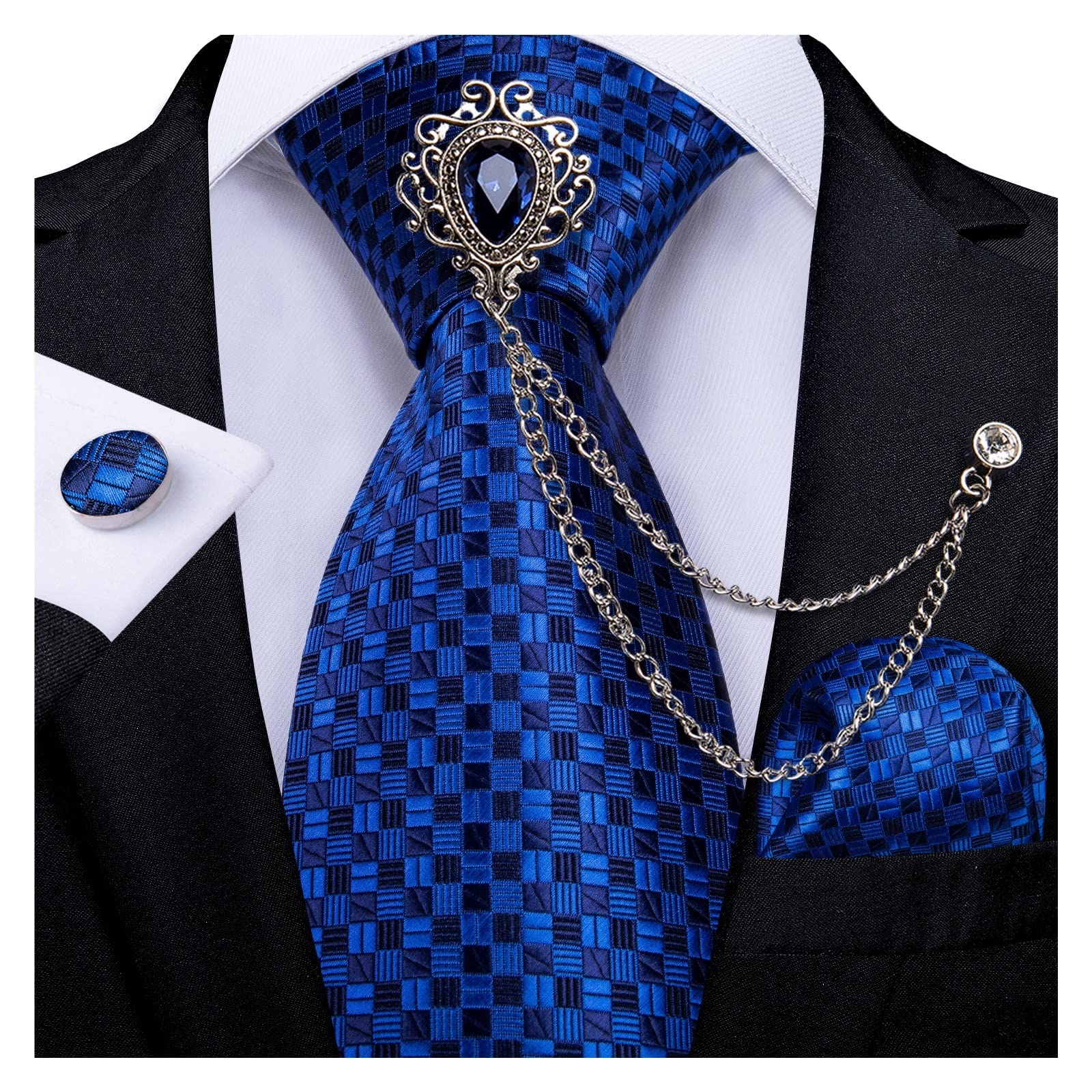 Amazon.co.jp: UVERLY 8 センチ幅クラシックロイヤルブルー