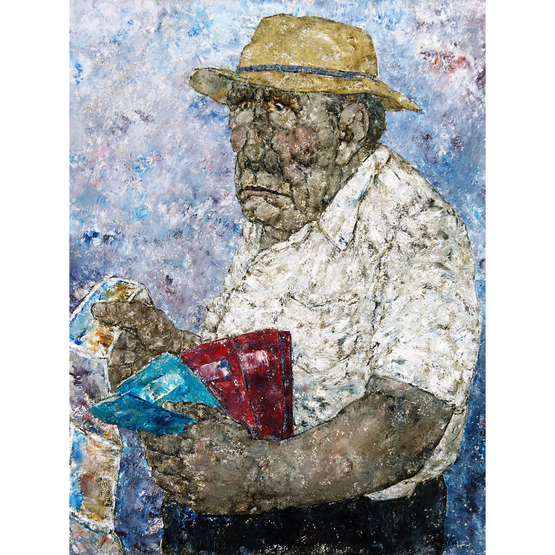 Artery8 Akira Tanaka Le Touriste Circa 1980 Extra Large XL Wall Art Poster Print