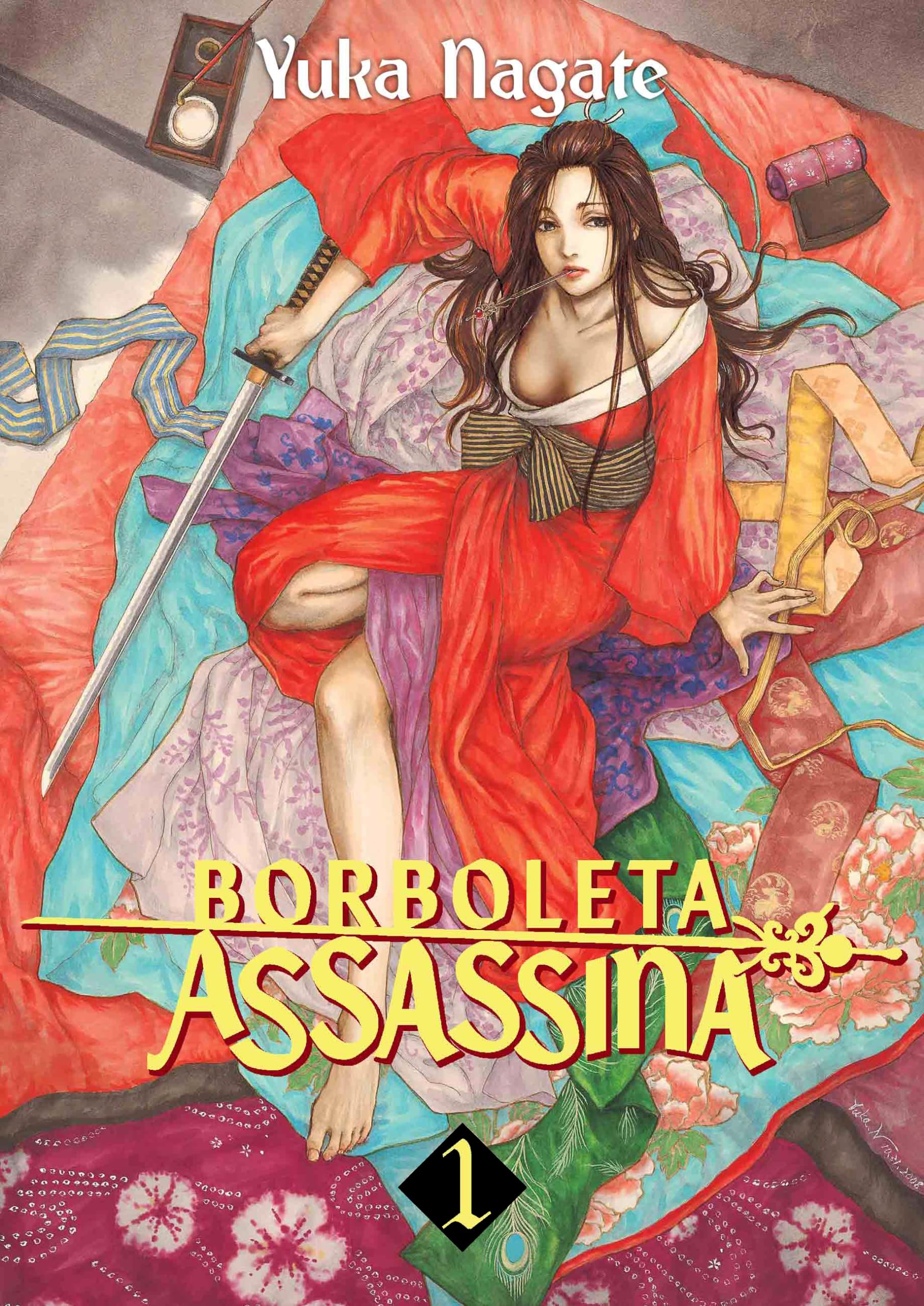 Livre manga Borboleta Assassina Tome 1 par UOKOW, bande dessinée