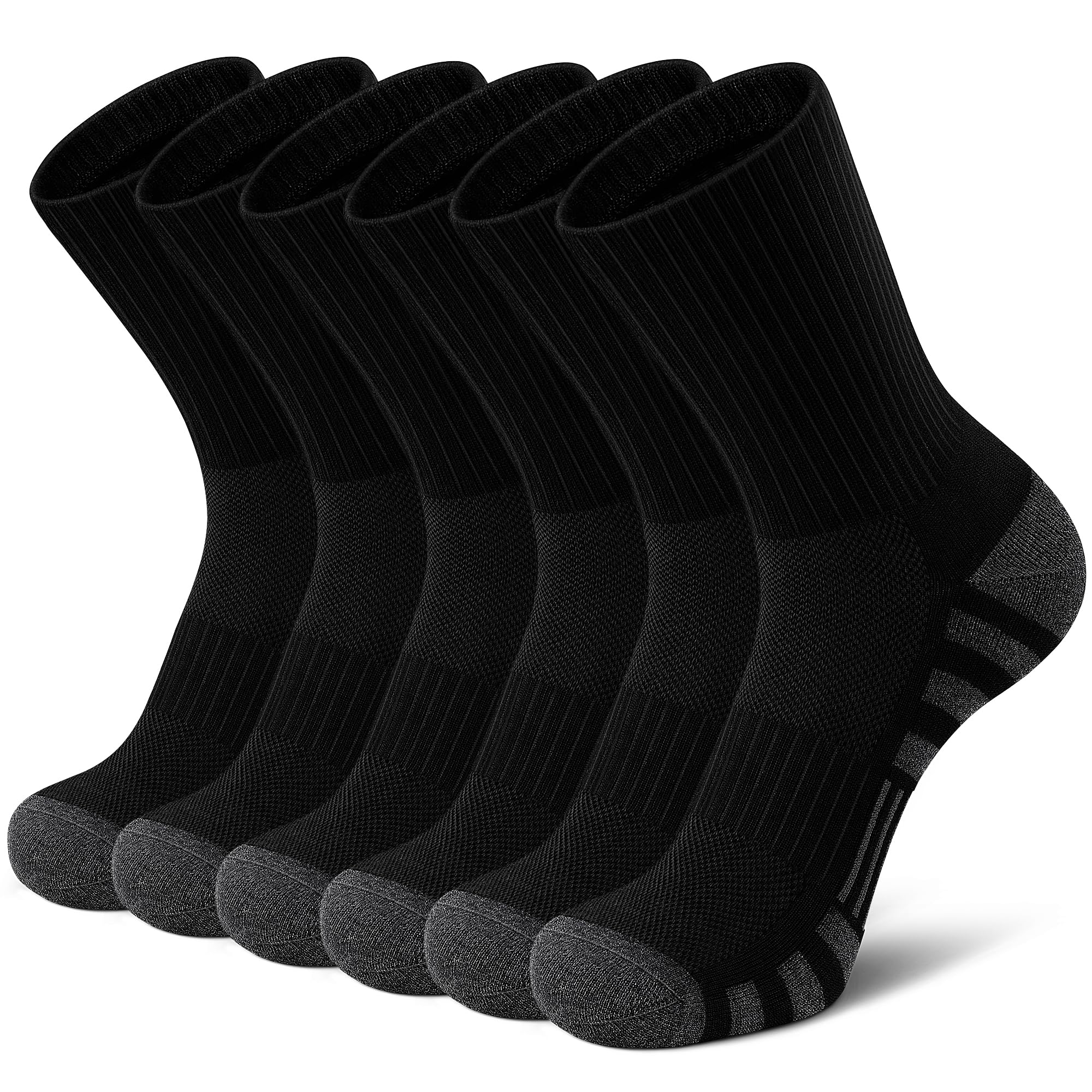 Airacker Crew-6 Chaussettes Crew Mixte