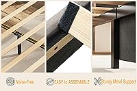 Vista 6 de ANCTOR Queen Bed Frame with 3 Drawers, Upholstered Platform Bed with Storage Headboard and Charging Station, No Box Spring Needed, Easy Assembly