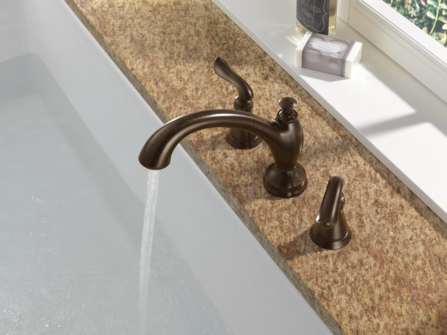 Delta Faucet T2794-RB Linden Roman Tub Trim, Venetian Bronze {Rough-In Valve Sold Separately}, 9.63 x 12.38 x 0.00 inches