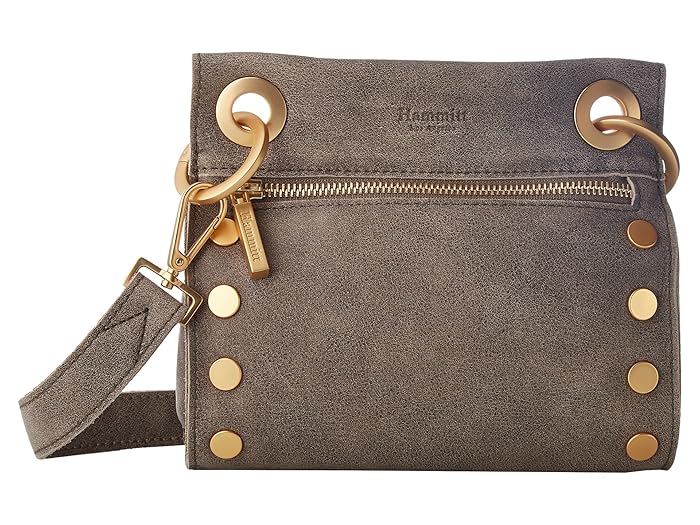 Hammitt  Tony Small (Pewter/Brushed Gold) Cross Body Handbags