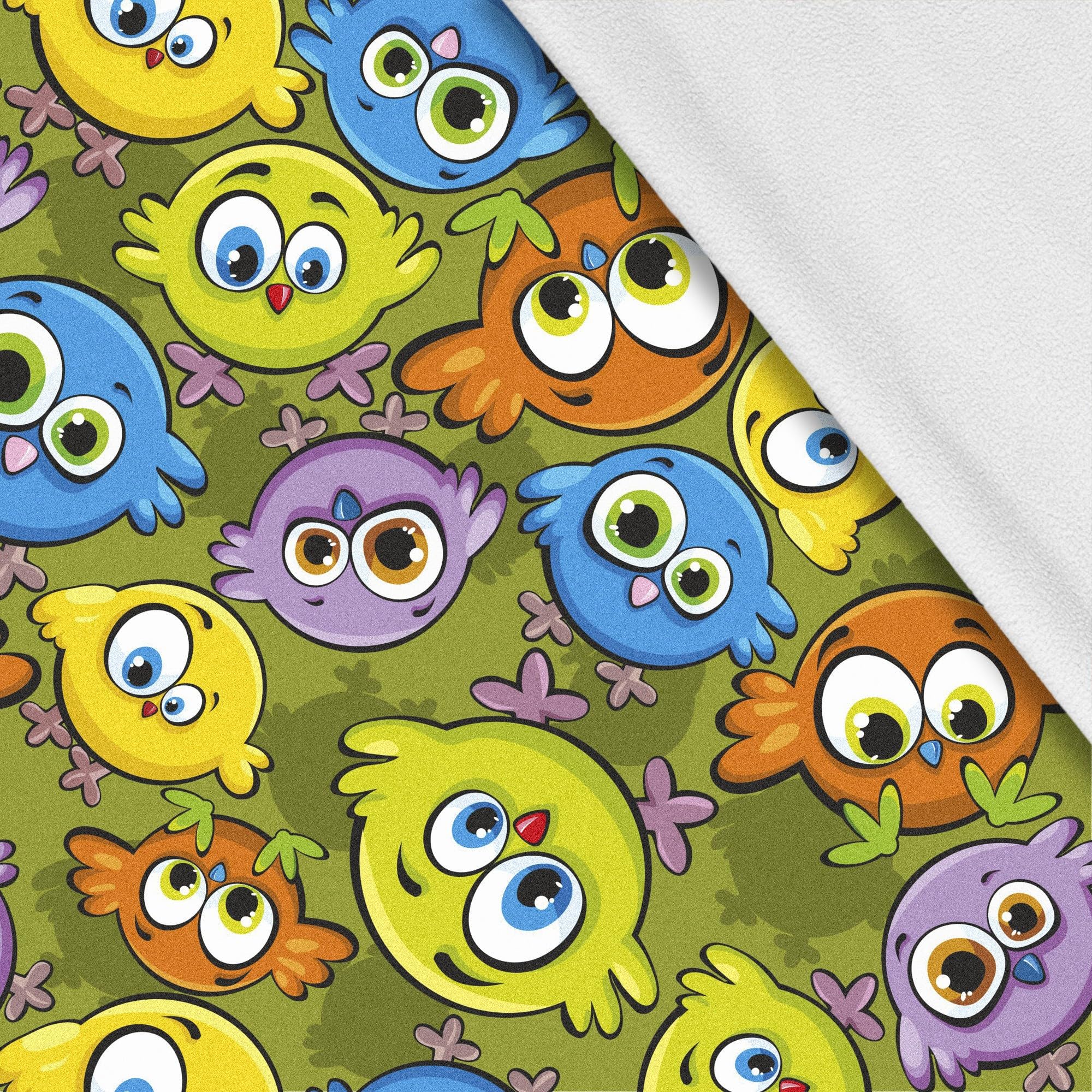 HEKO PANELS Tkanina softshell wodoodporna, Ptaki, 3 metry 150 x 300 cm