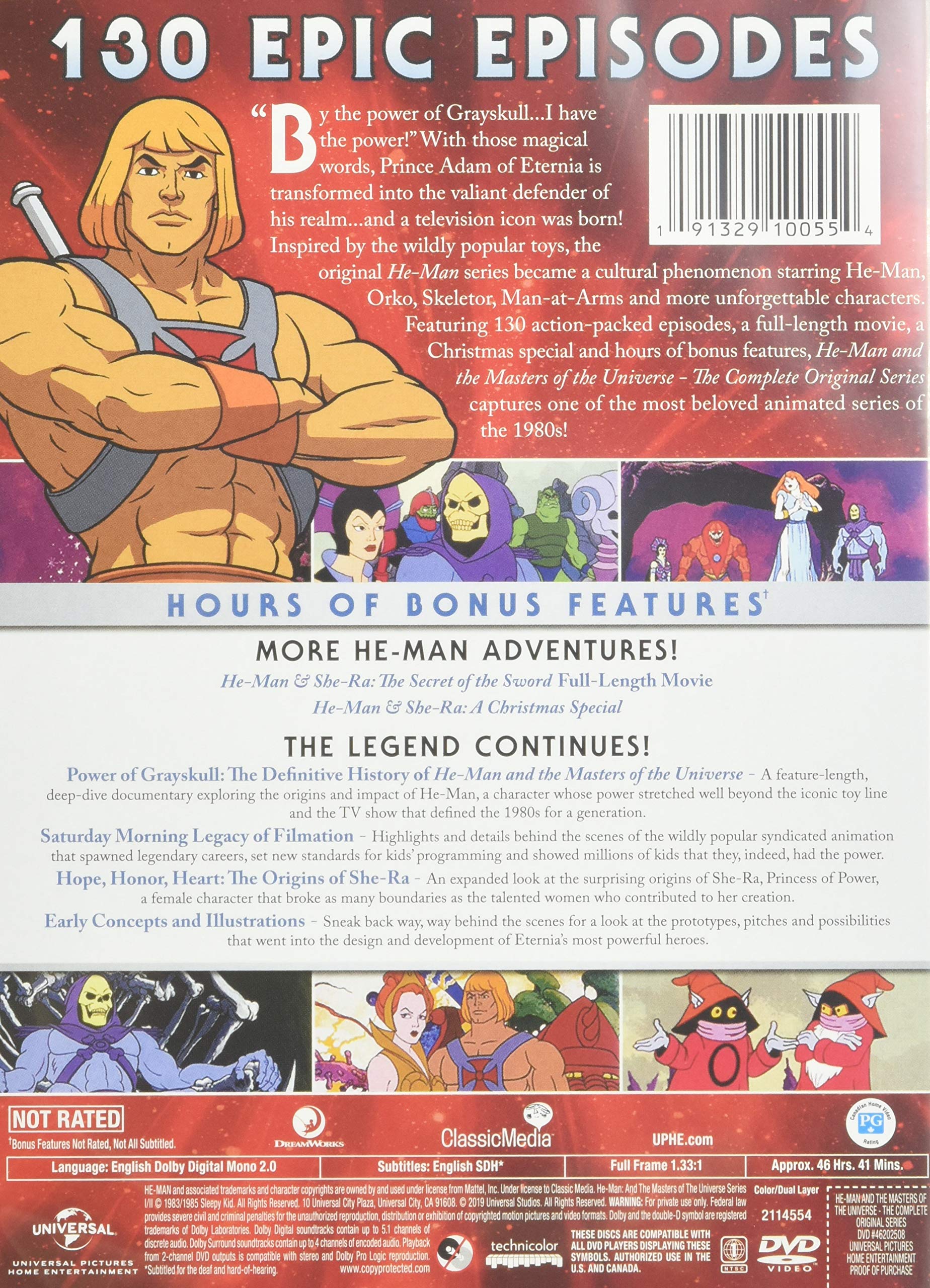 He-Man and the Masters of the Universe: The Complete Original Series [DVD]