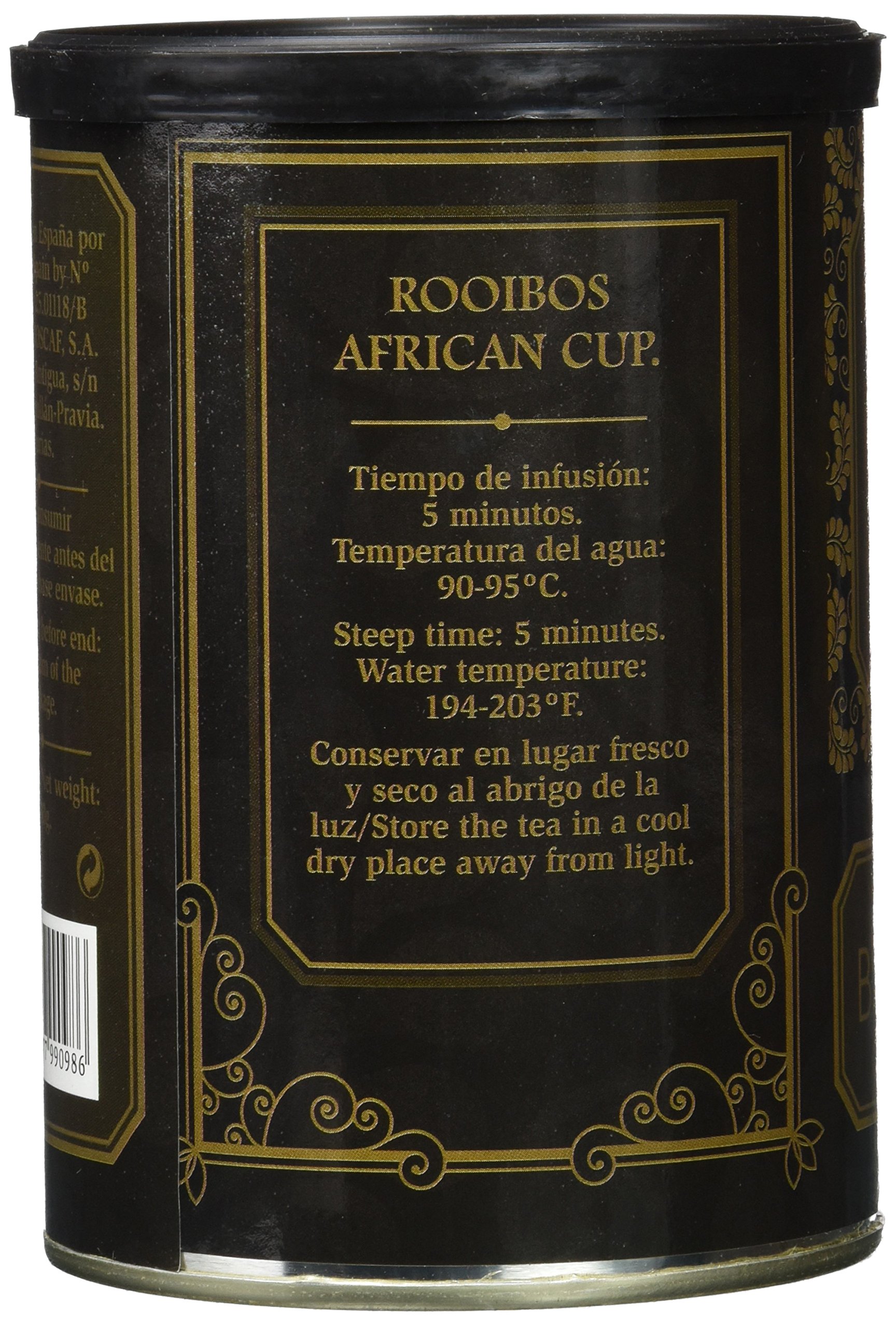 Barton Rooibos African Cup Infusión Sudafricano 130 gr