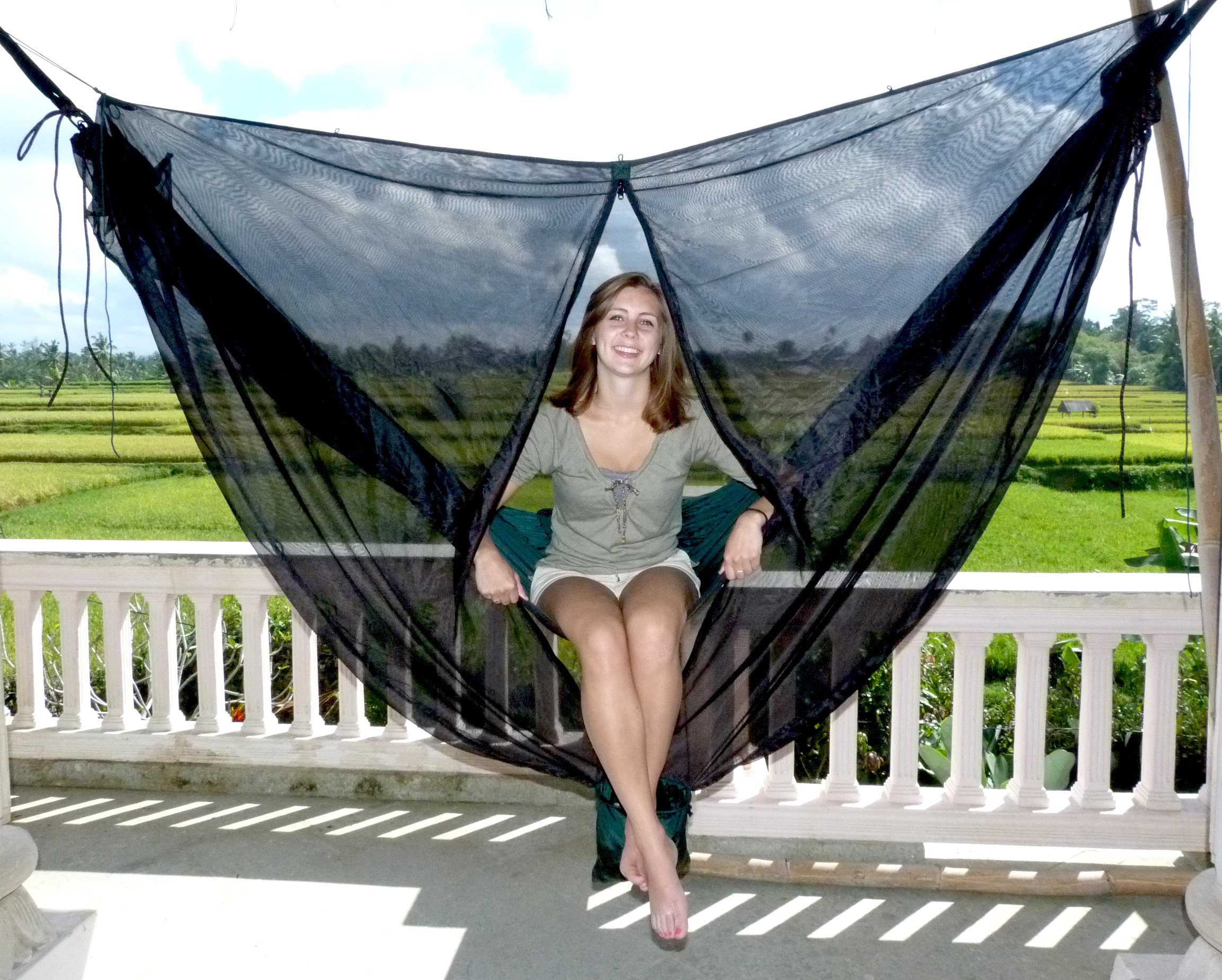 Hammock Bliss Mosquito Net Cocoon -The Ultimate Hammock Bug Net with Insect Proof No See Um Mesh – Make Hammock Camping A Bug Free Experience
