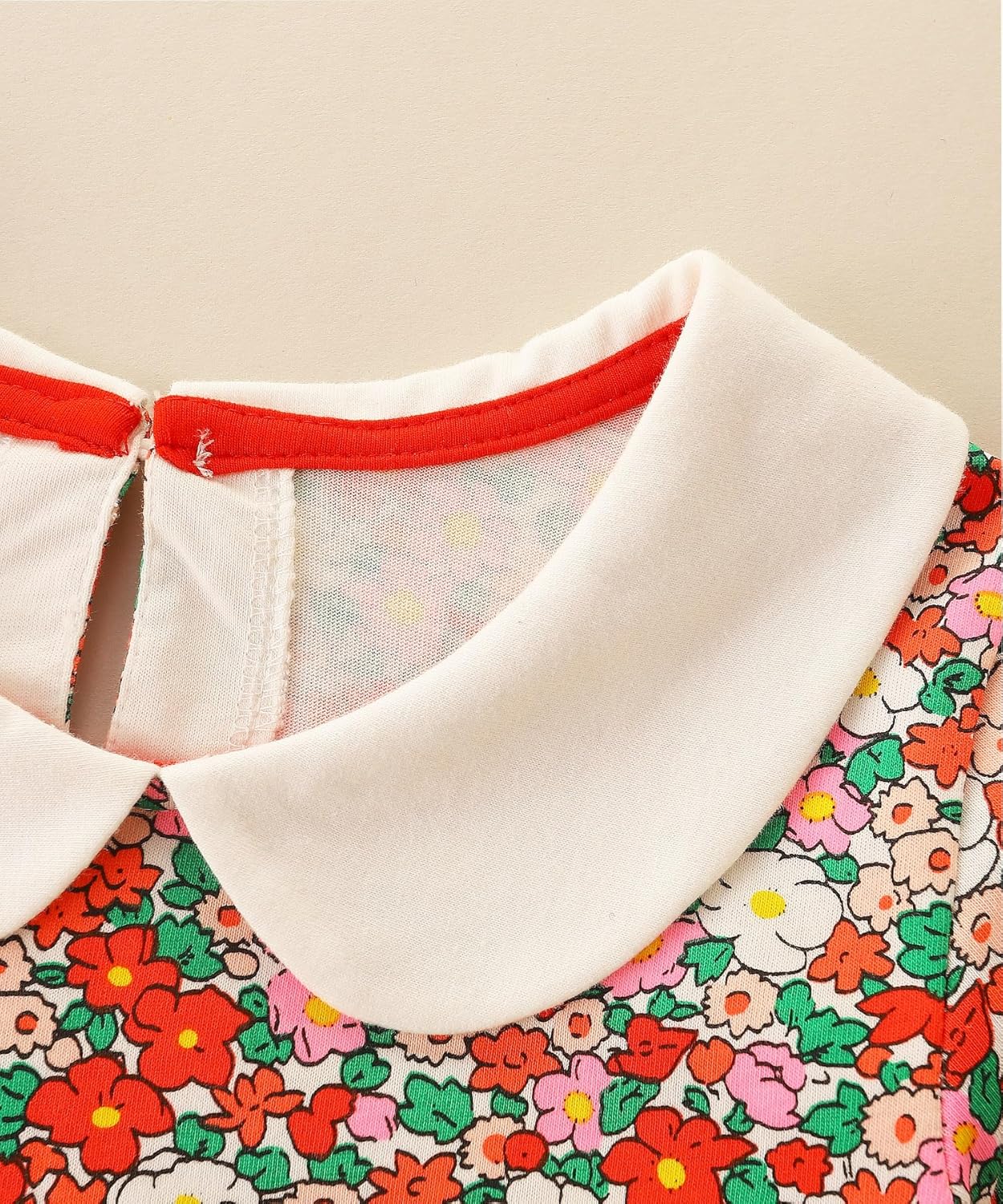 Bumeex Girl's Long Sleeve Dresses Cotton Christmas Cute Embroidery Applique Swing A-Line Casual Tunic Playwear 2-13 Years - Image 4