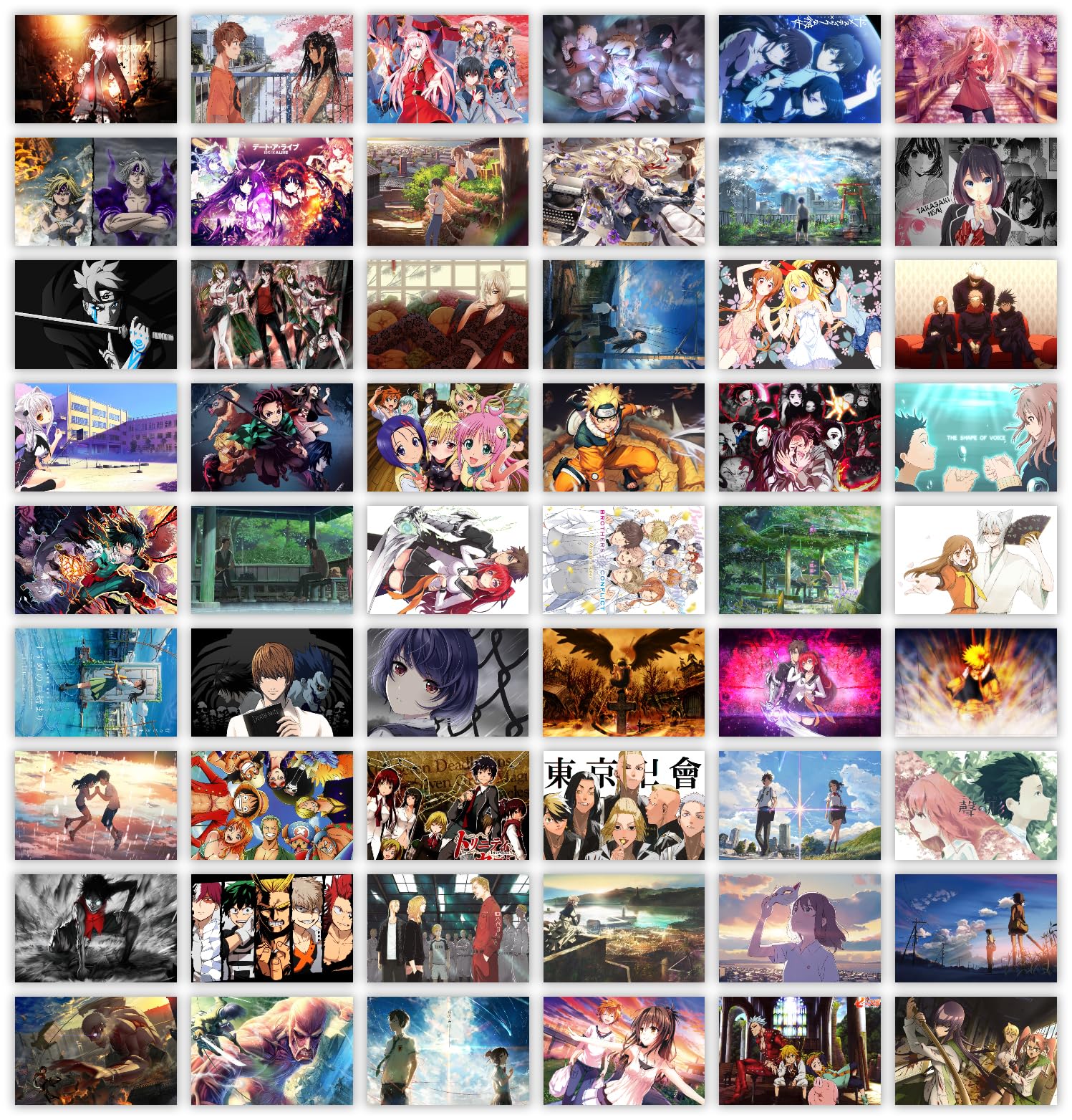 Superhero Wall Collage Kit - 54 Posters -23