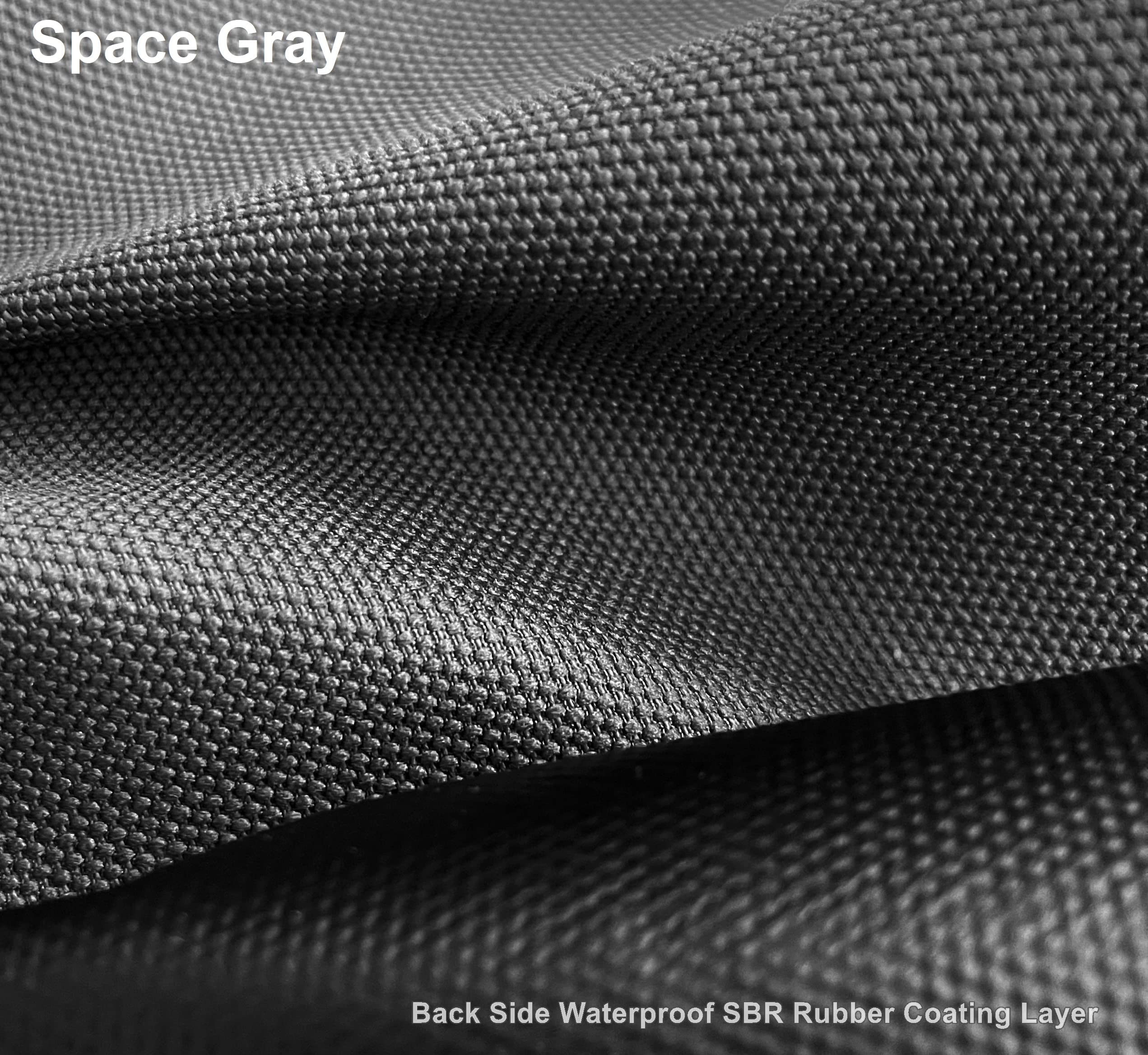 Dogbed4less Memory Foam Platform Dog Bed, Crate Mattress for Orthopedic Joint Relief with Waterproof Removable Cover Extra Large 45X27X3 Space Gray - image 3