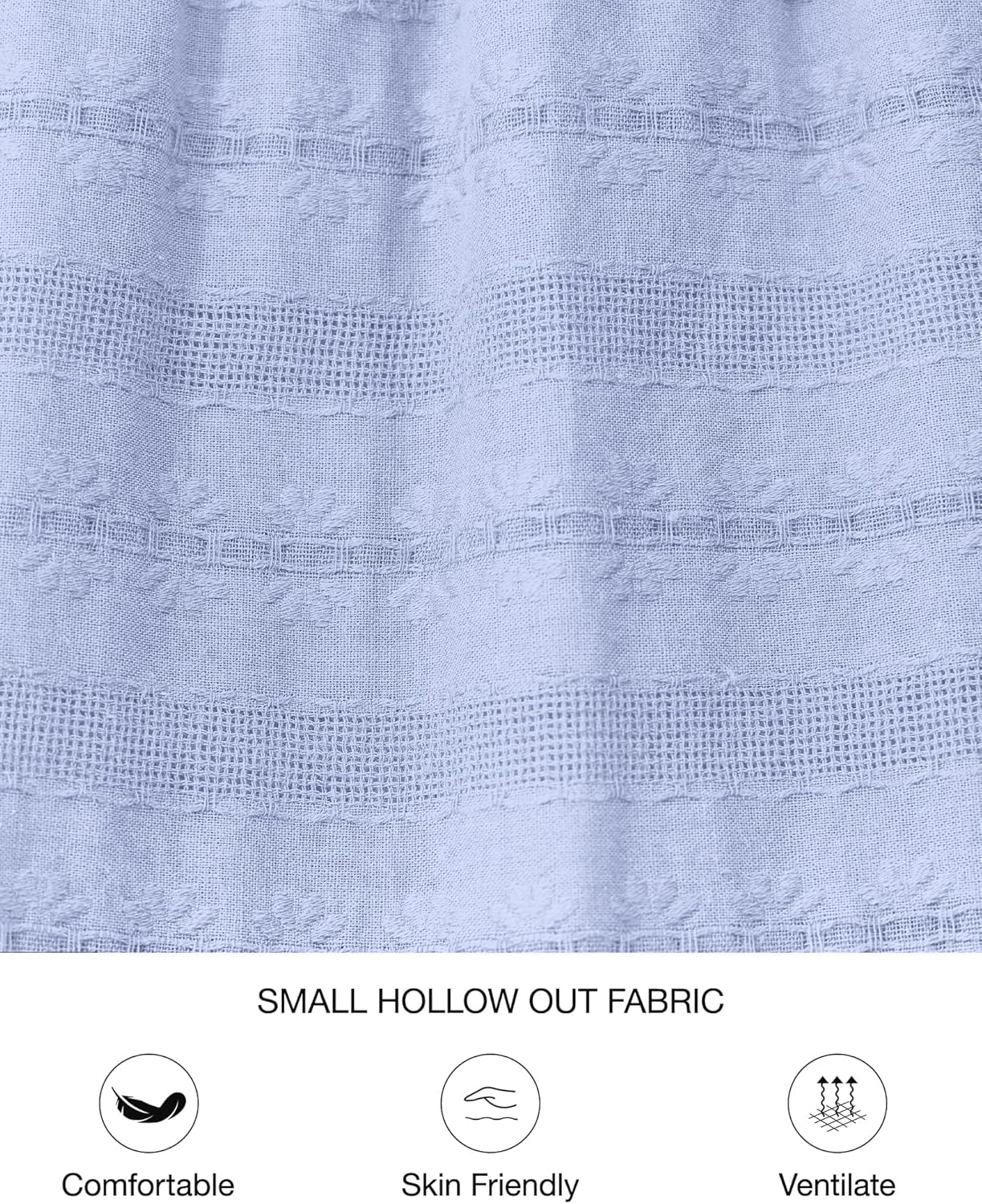 BTFBM Womens Summer 2026 Casual Midi Maxi Dresses Lightweight Short Sleeve V Neck Elastic Waist Boho Beach Dress Pockets - Image 5