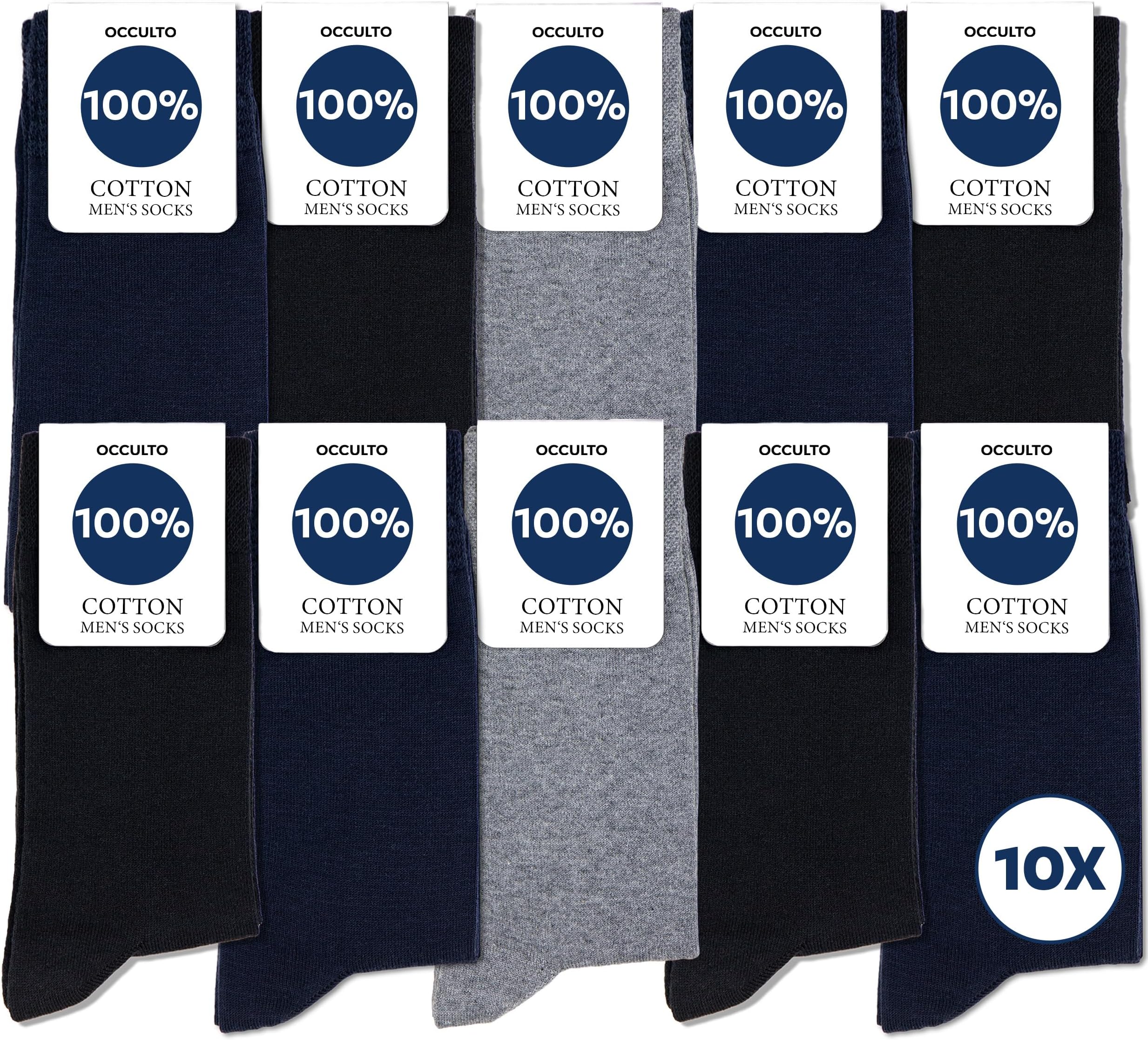 Occulto Unisex 100% cotton 100% cotton socks
