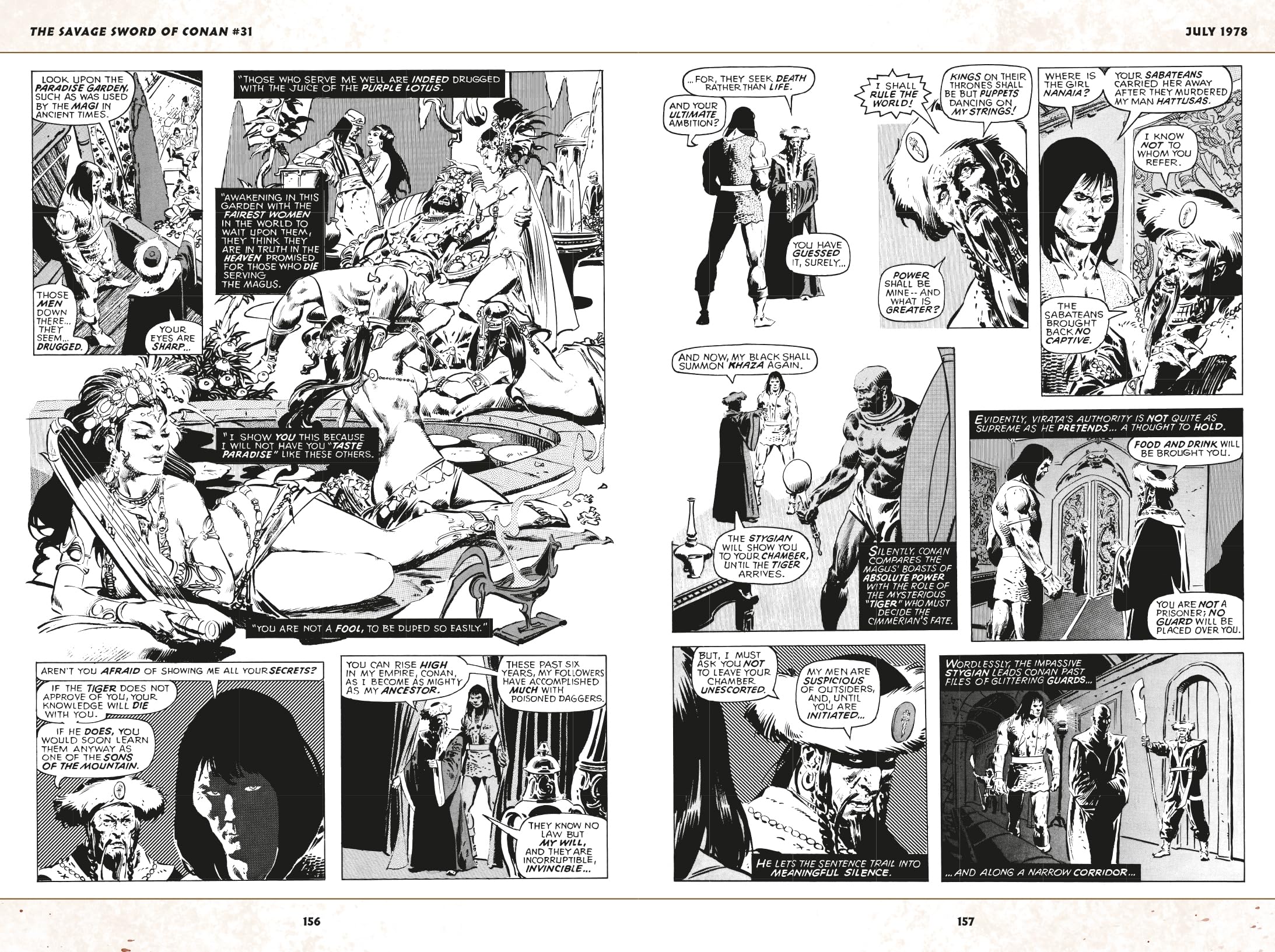 The Savage Sword of Conan: The Original Comics Omnibus Vol.3 (Savage Sword of Conan Omnibus, Band 3)