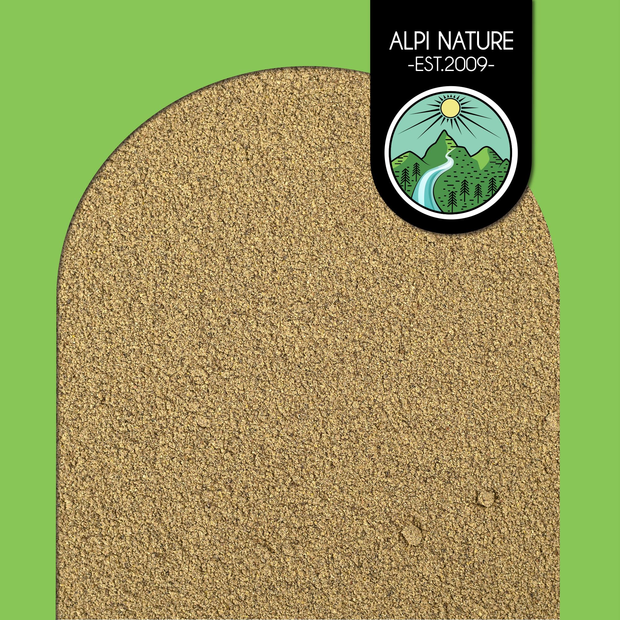 Alpi Nature Pepe Nero Macinato 1kg, Grani di Pepe Nero Macinati per Cucina e Miscele di Spezie