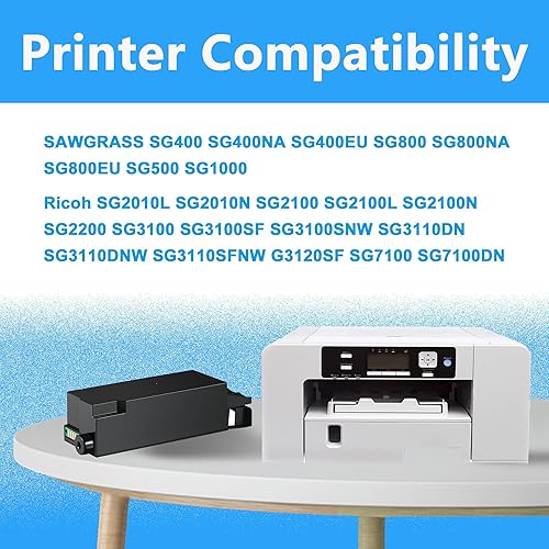 Miniatura 2 de LCL Reemplazo de la unidad de recolección de tinta residual compatible para el tanque de mantenimiento Sawgrass Virtuoso SG400 SG500 SG800 SG1000 y