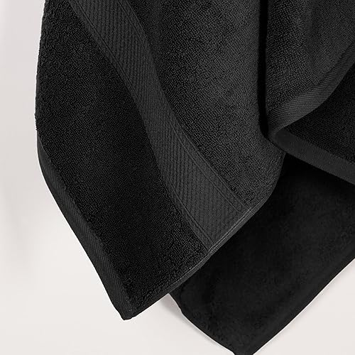 Vista 530 de SUPERIOR - Juego de toallas de algodón egipcio de 28.22 oz/m², incluye 2 toallas de baño, 2 toallas de mano, 2 toallas para la cara, artículos