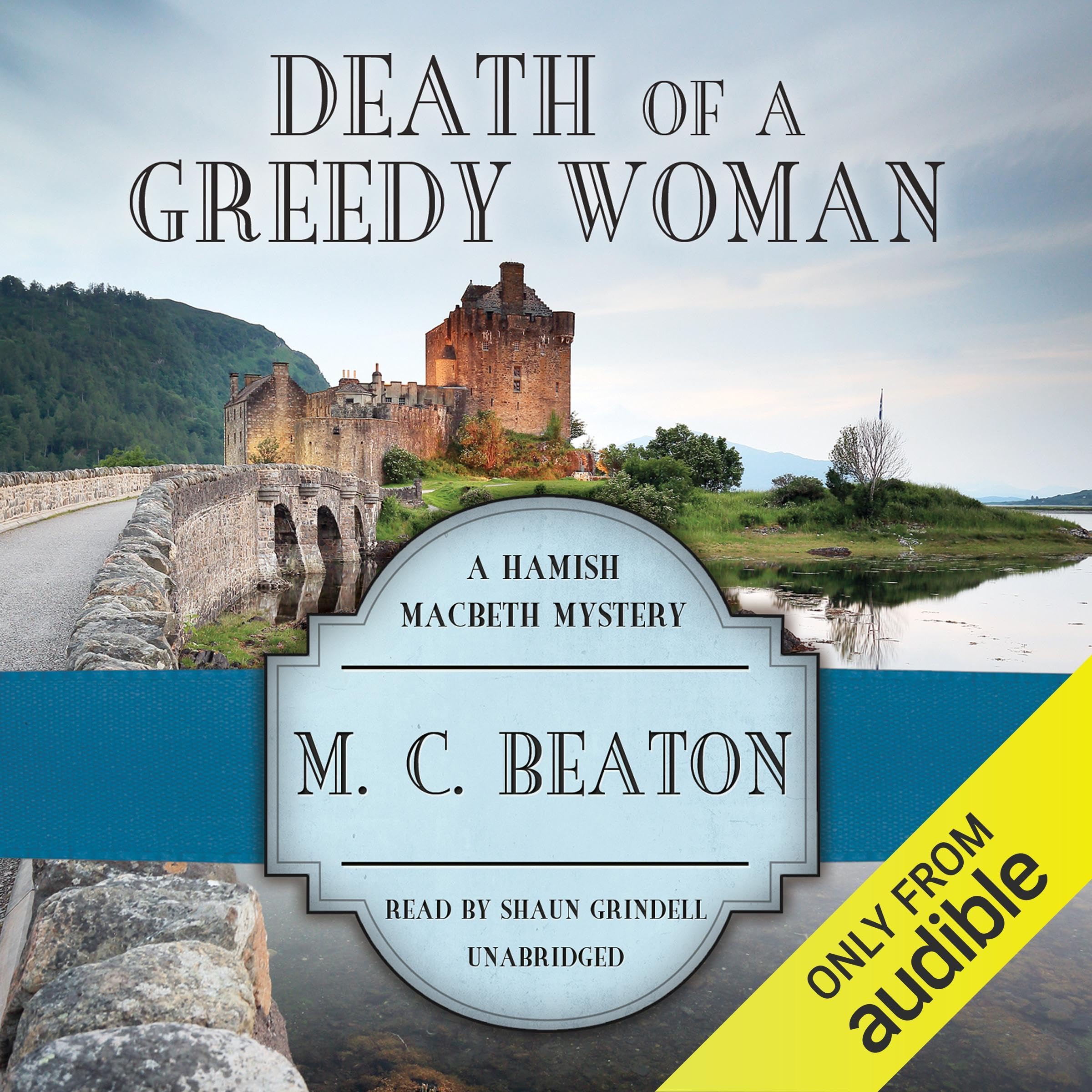 Cover art for Death of a Greedy Woman