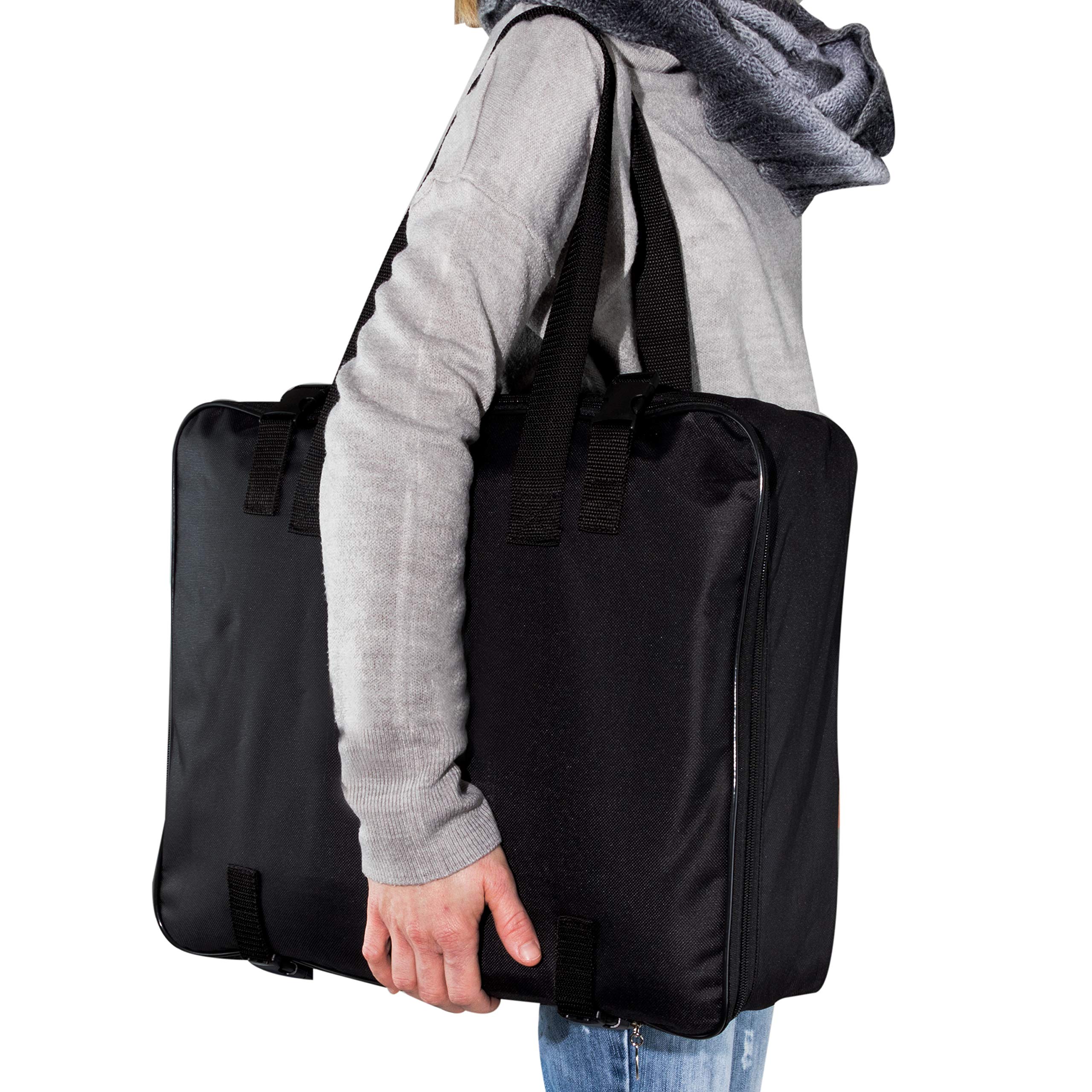 Vorzeltteppich + Heringe + Tasche - GRAU-BLAU - Zeltteppich Zeltunterlage Outdoor Camping Vorzelt Campingteppich Vorzeltboden