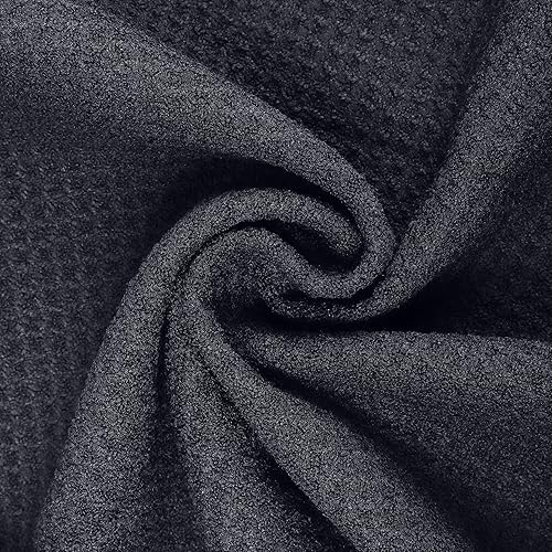 Miniatura 3 de ATTRACTIVE Toalla de golf de microfibra de 16 x 24 pulgadas con clip de mosquetón negro resistente, toallas de golf negras para bolsas de golf para