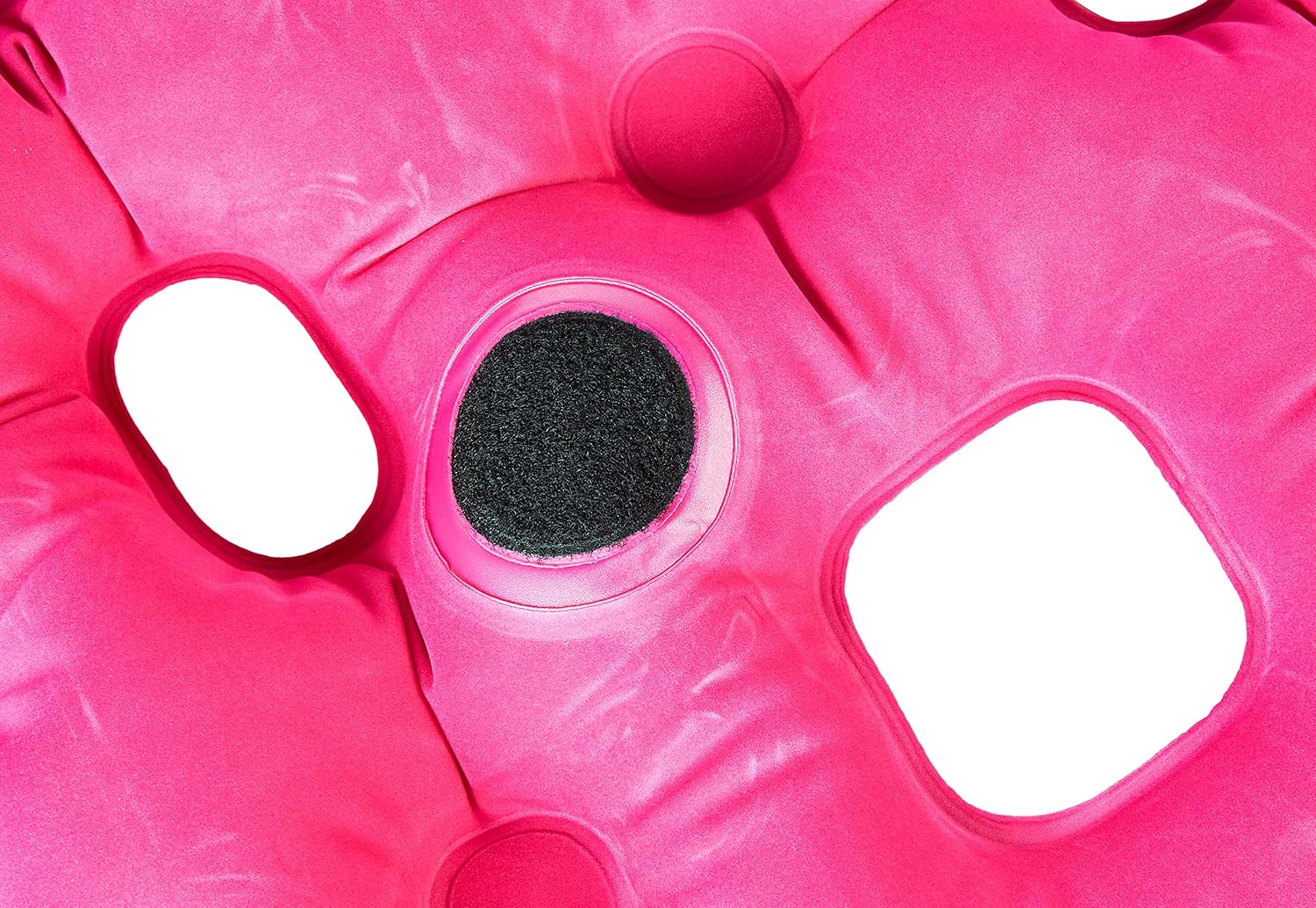 Airhead SUN COMFORT COOL SUEDE Double Pool Mattress, Raspberry (AHSC-017)