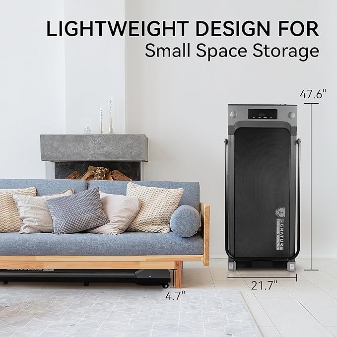 Caminadora Plegable Eléctrica 2 en 1 con Motor 2.5 hp - Silver miniatura 6