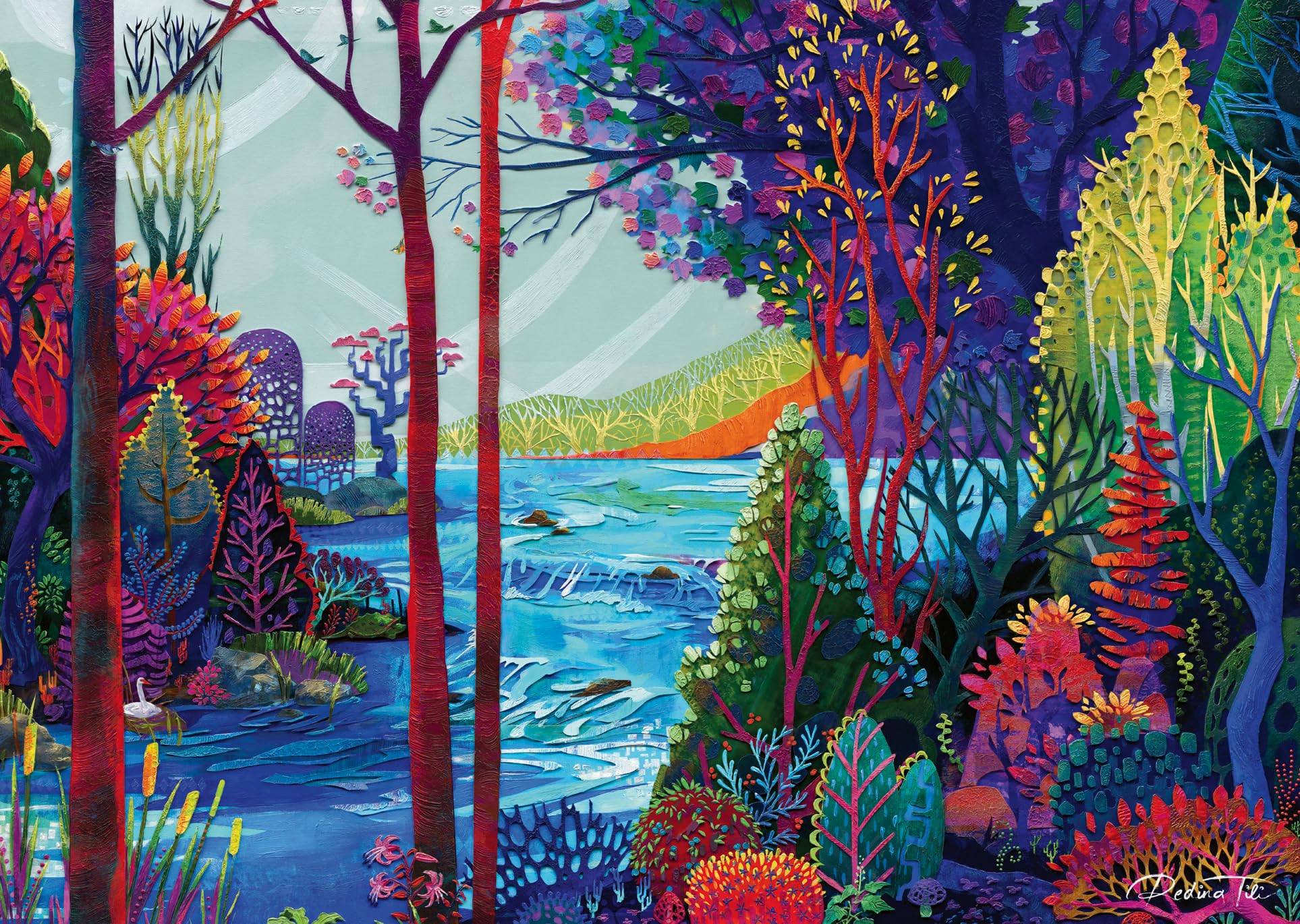 Ravensburger Women's Indigo Forest 1000 Piece Jigsaw Puzzle - Us Puzzle Championships