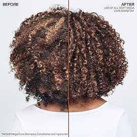 Redken All Soft Mega Curls Shampoo | For Extremely Dry Hair | Sulfate Free Shampoo | For Curly & Coily Hair | Nourishes & Softens Severely Dry Hair | With Aloe Vera