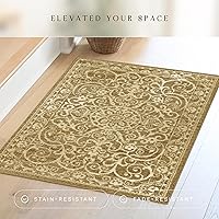 Vista 4 de Maples Rugs Pelham - Alfombra vintage para sala de estar y dormitorio Hecha en EE.UU.