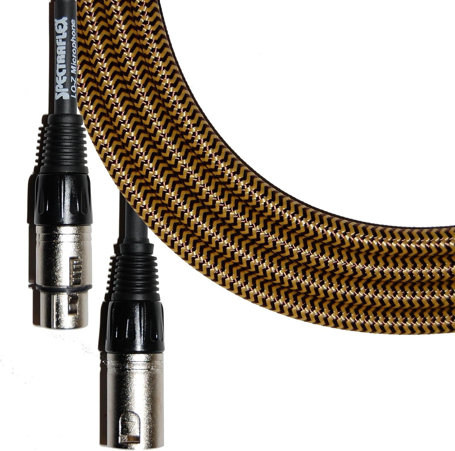 One-Day Sale: Up to 60% Off Spectraflex Braided Series Lo-Z Microphone Cable, 20 Foot, Tweed 🔥 Flash Sale Spectraflex Braided Series Lo-Z Microphone Cable, 20 Foot, Tweed