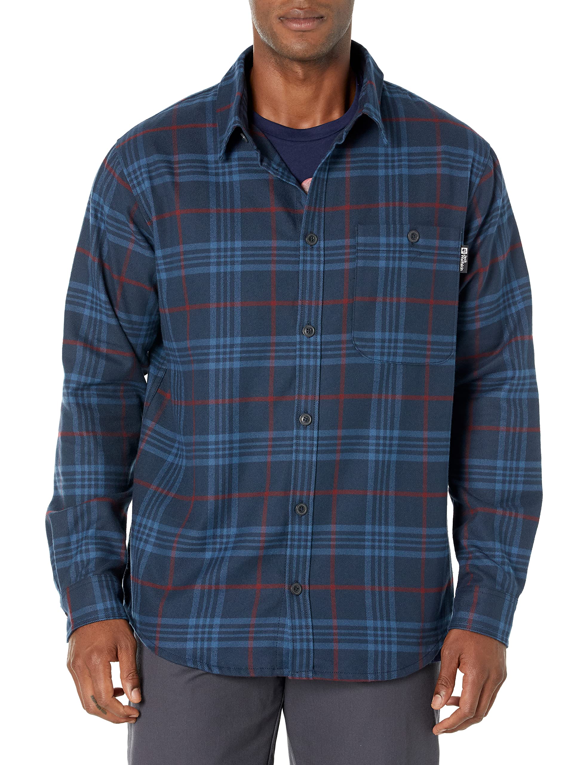 Jack Wolfskinmens Cabin View Shirt M Shirt
