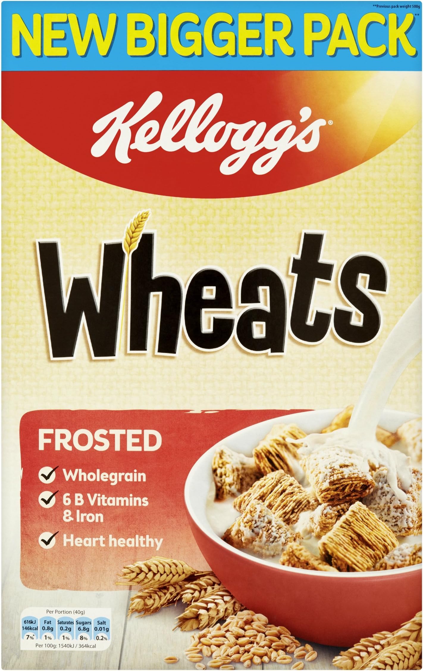 Kellogg's Frosted Wheats, 600g