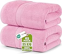 Vista 51 de Utopia Towels - Lujosa toalla de baño jumbo, 2 unidades - 600 g/m², 100% algodón hilado en anillo, toalla extragrande altamente absorbente