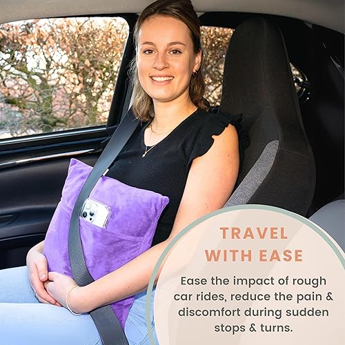 Miniatura 6 de MOYOAMA Almohada de histerectomía con paquetes de enfriamiento incluidos, productos de recuperación de histerectomía para proteger áreas