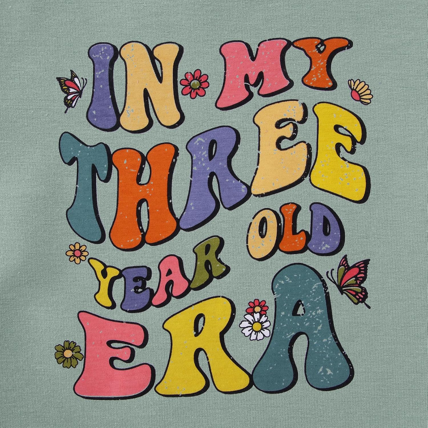 BOUTIKOME In My One-Seven Years Old Era Sweatshirt Toddler Girls 1st 2nd 3rd 4 5 6 7th Birthday Outfit B-day Shirt Pullover - Image 4