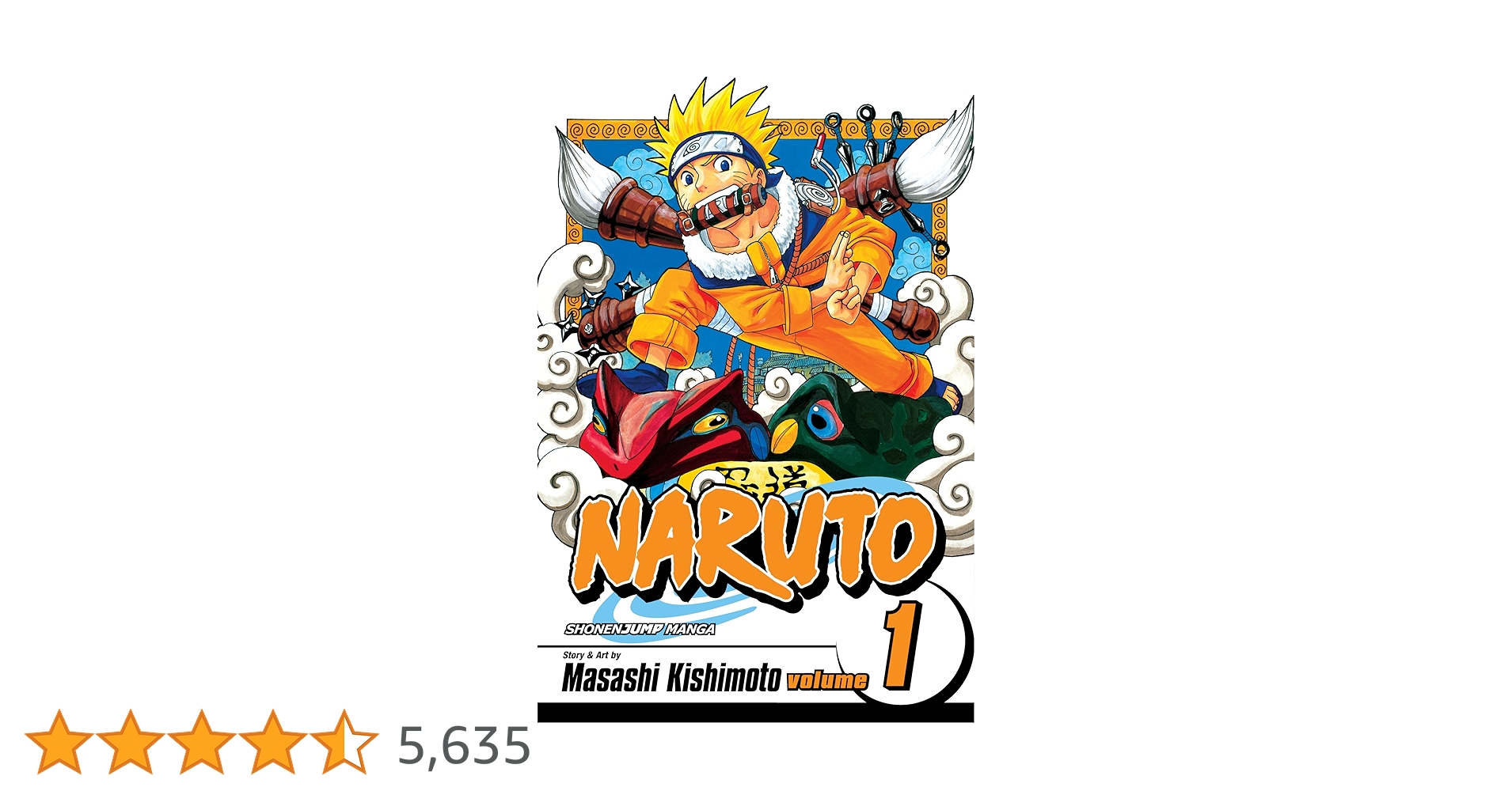 Amazon | Naruto, Vol. 1: Uzumaki Naruto (Naruto Graphic