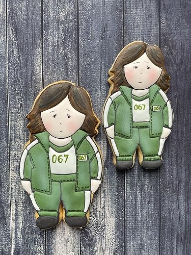 Miniatura 2 de LILIAO Cortador de galletas de hombre, 5.1 y 4.4 pulgadas, cortadores de sándwich de pan de galletas, acero inoxidable (hombre-L)