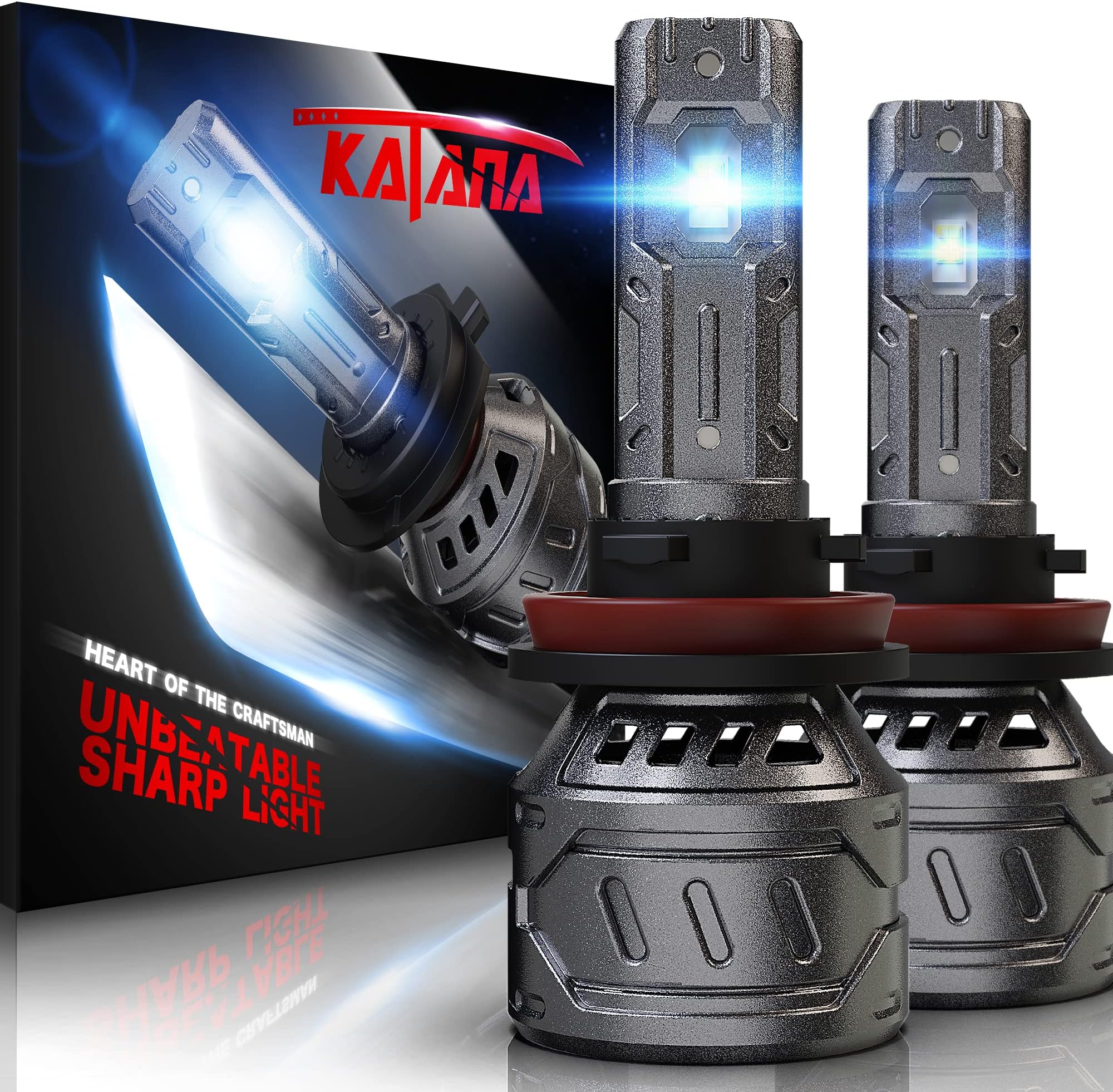 KATANA Fog Light Bulb 400% Brightness 6500K Plug and Play of 2