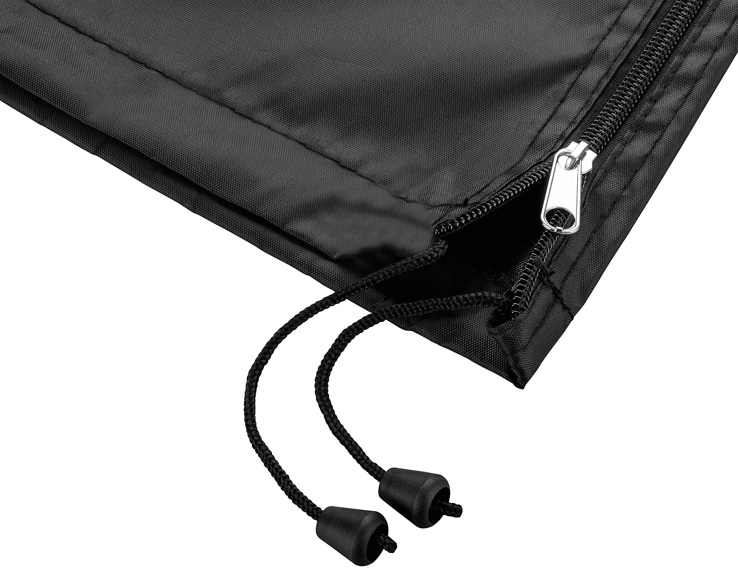 B.PRIME Housse de Protection pour Parasol de qualité supérieure en Tissu Oxford 210D pour diamètres 200-280cm