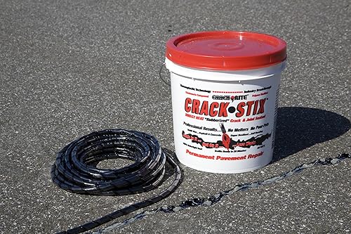 Miniatura 4 de Crack-Stix - Llenador de grietas Blacktop de 125 pies y 12"