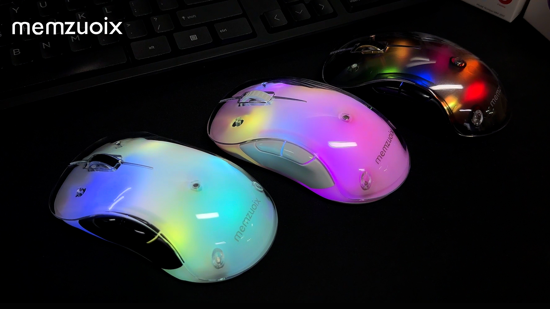 Amazon.com: memzuoix 2.4G Aesthetic Wireless Mouse - Customizable