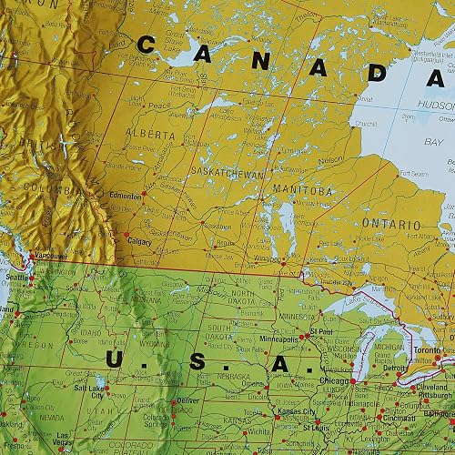 Giant World Map - Updated 2026 - Mega-Map Of The World - 201 x 116.5 cm - 4