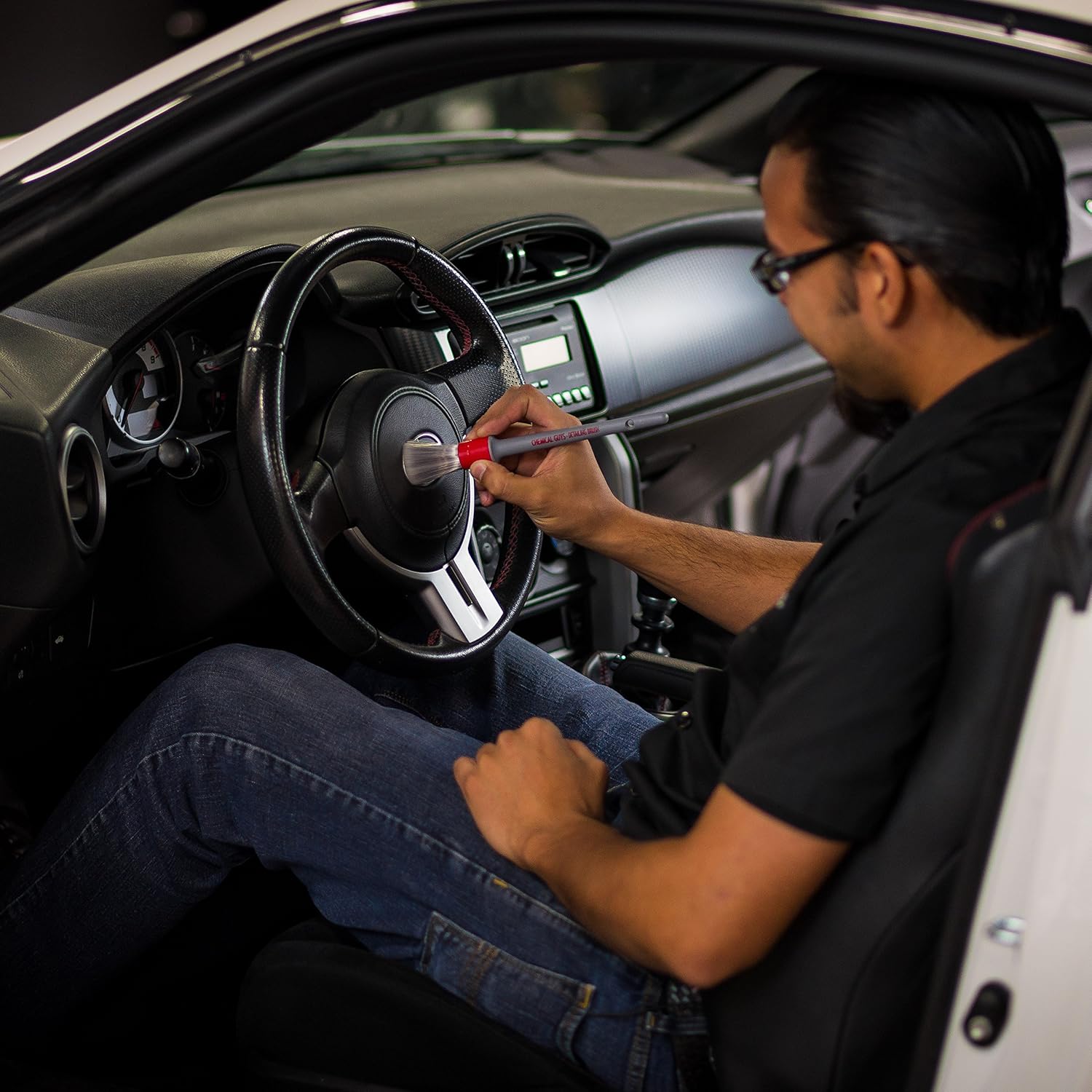 Chemical Guys ACC600 All In The Details Interior Detailing Brush Set (Great for Cars, Trucks, SUVs, RVs, & More) 11 Chemical Guys ACC600 All In The Details Interior Detailing Brush Set (Great for Cars, Trucks, SUVs, RVs, & More)