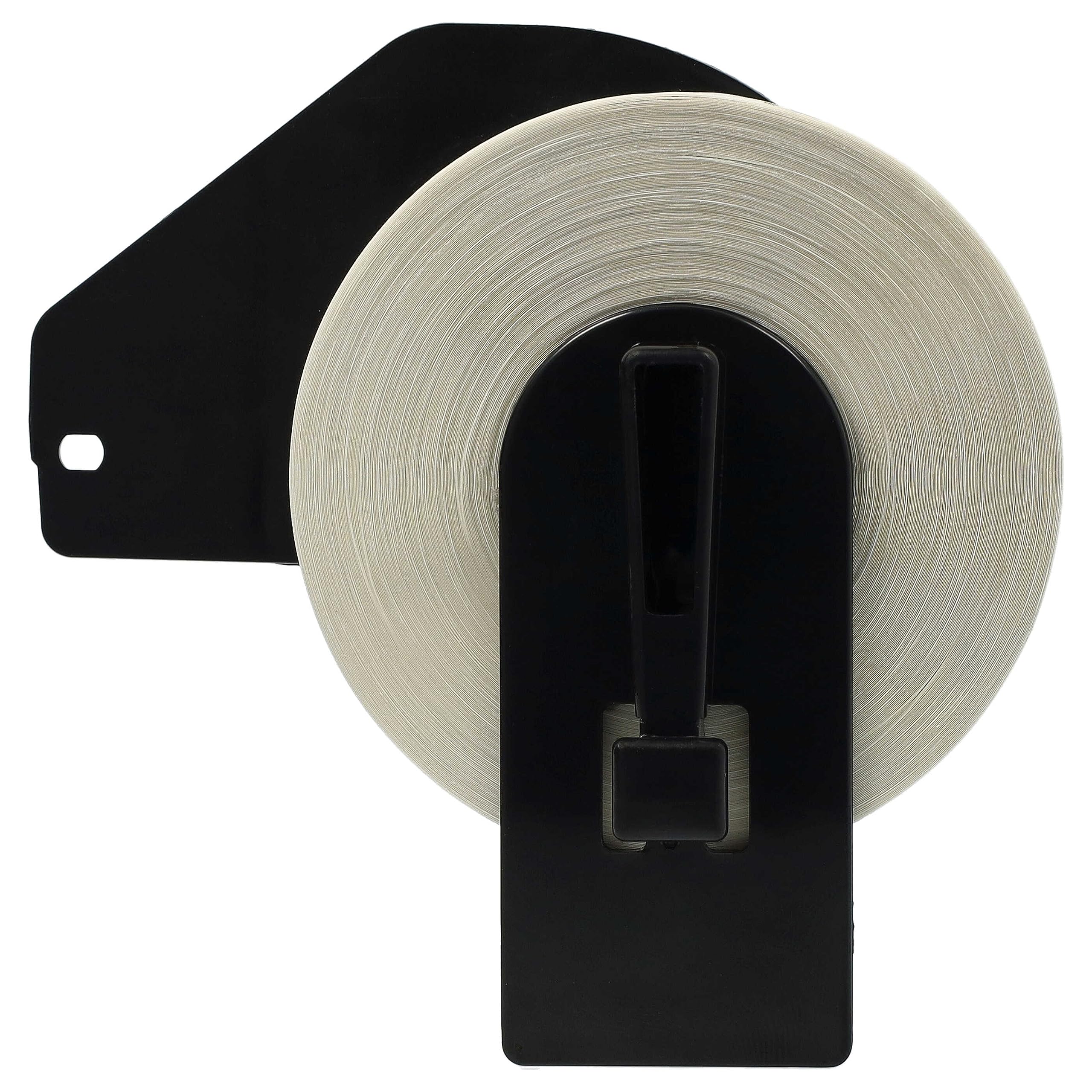 vhbw 5x rotolo etichette con supporto 17mm x 54mm (400 etichette) compatibile con Brother PT QL720NW etichettatrice bianco