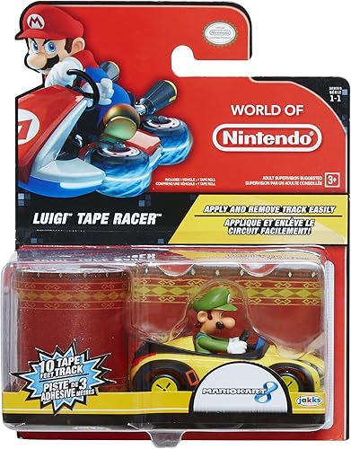 Nintendo Luigi cinta Racers Juguete Vehículo