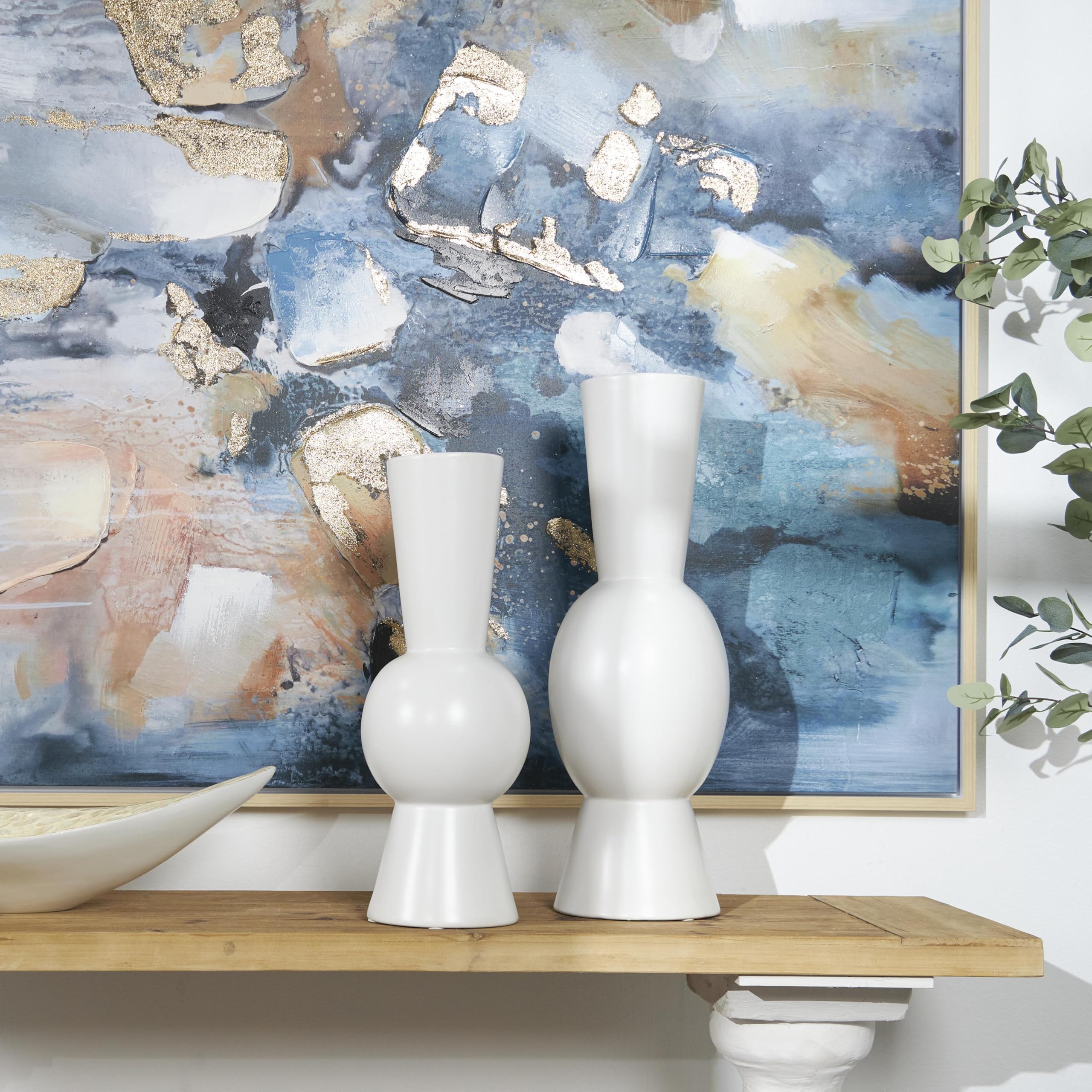 Amazon.co.jp: Deco 79 セラミック 抽象的 フルーテッド